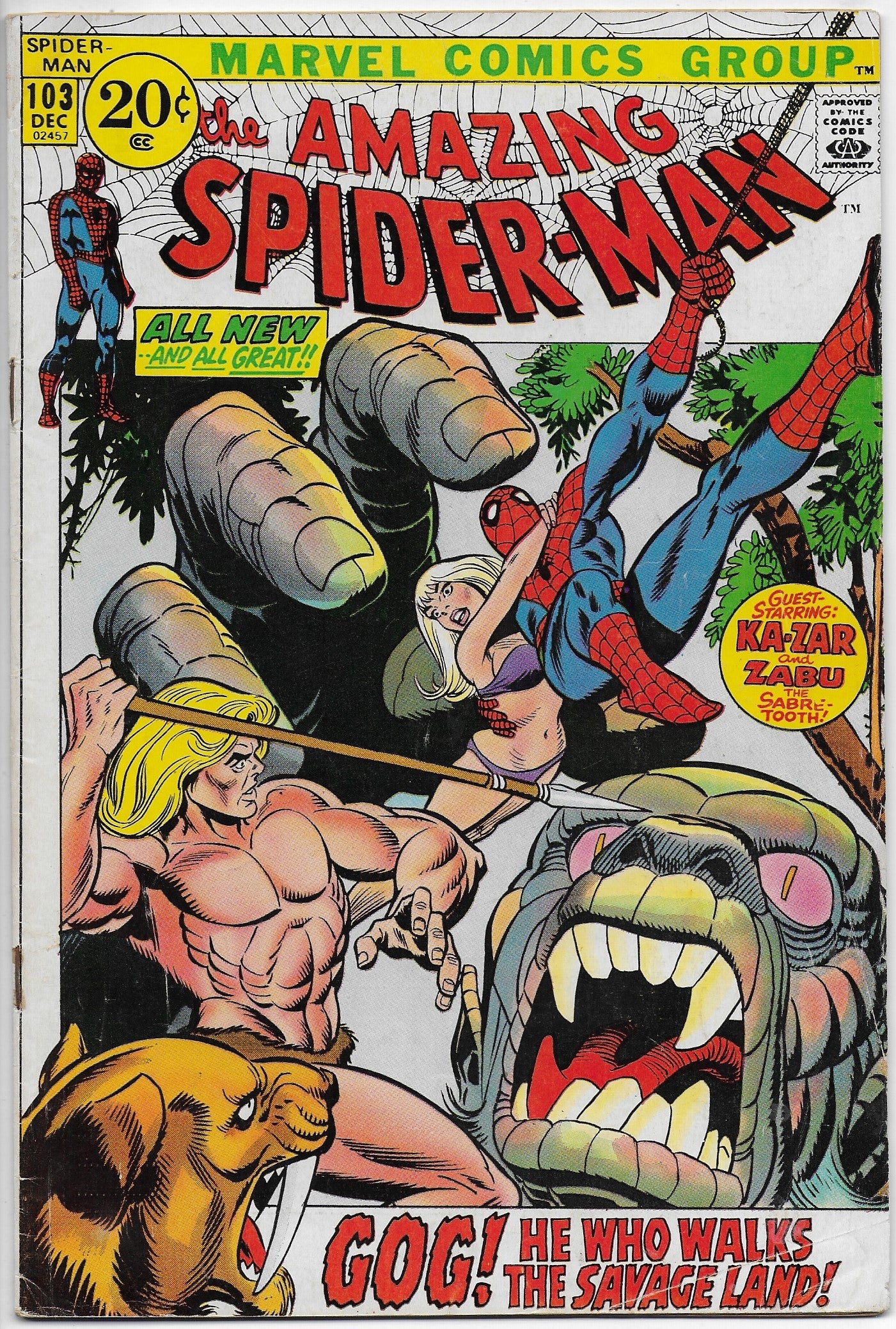 amazing spider-man 103