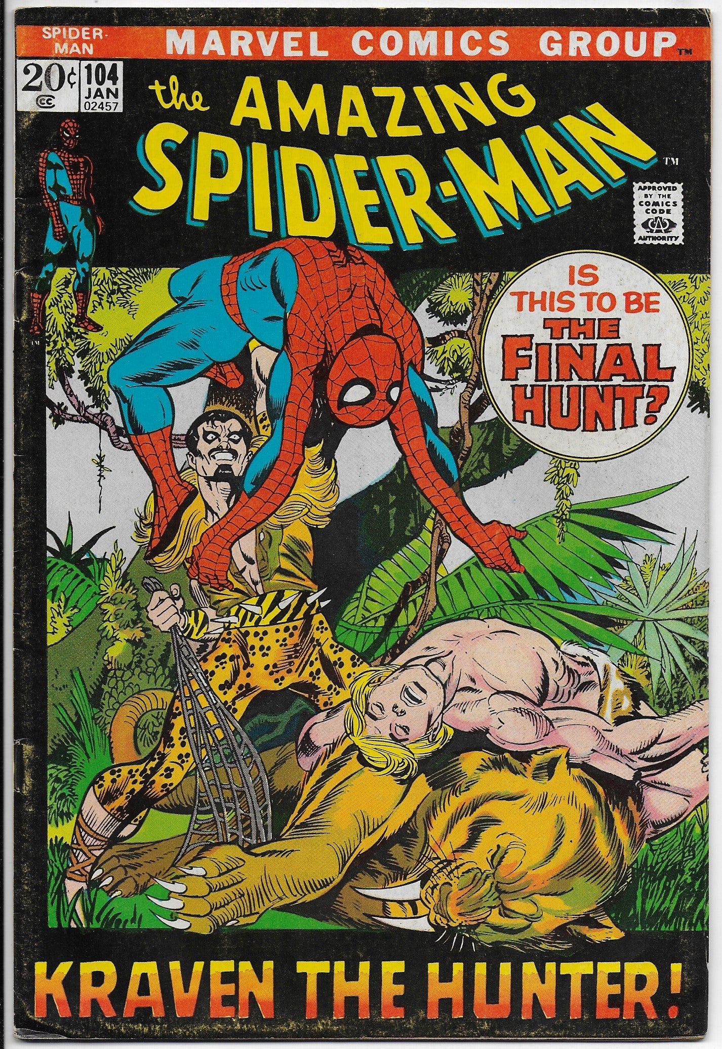 amazing spider-man 104