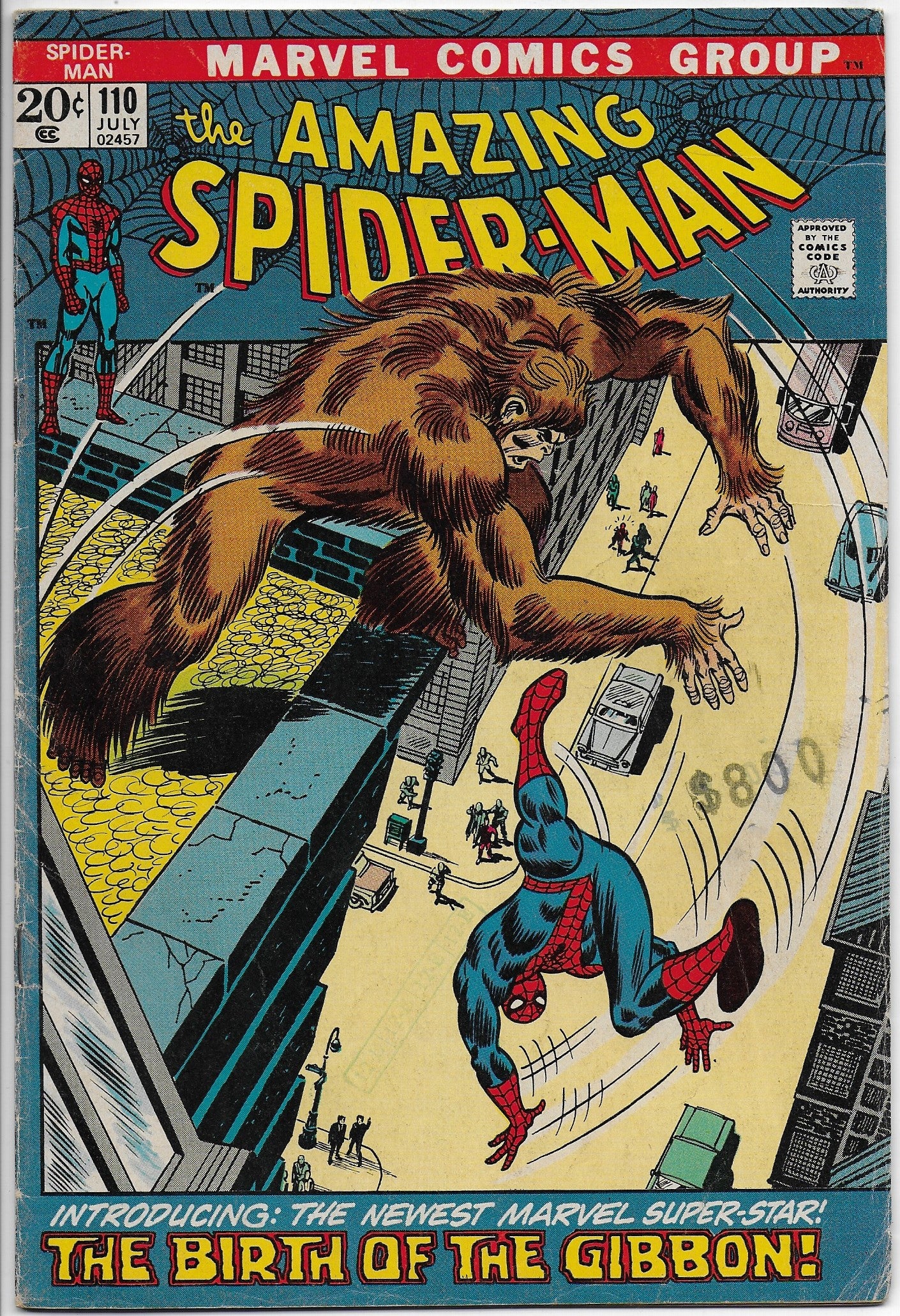 amazing spider-man 110