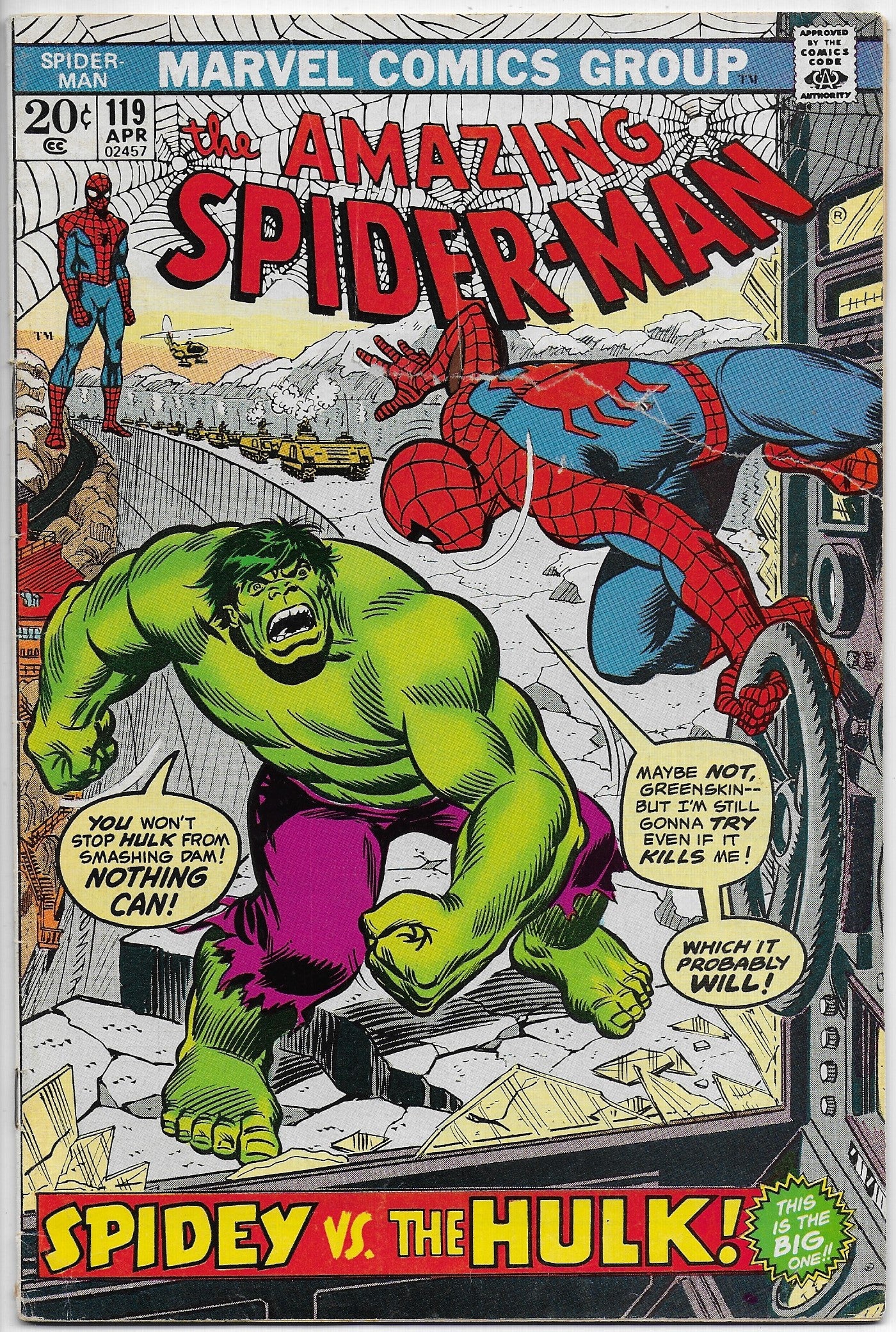 amazing spider-man 119