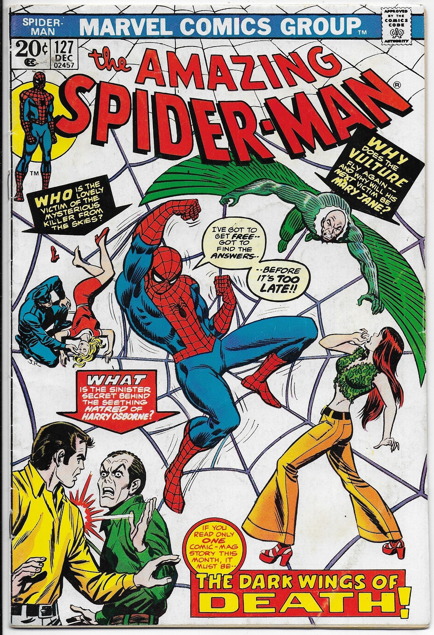 amazing spider-man 127