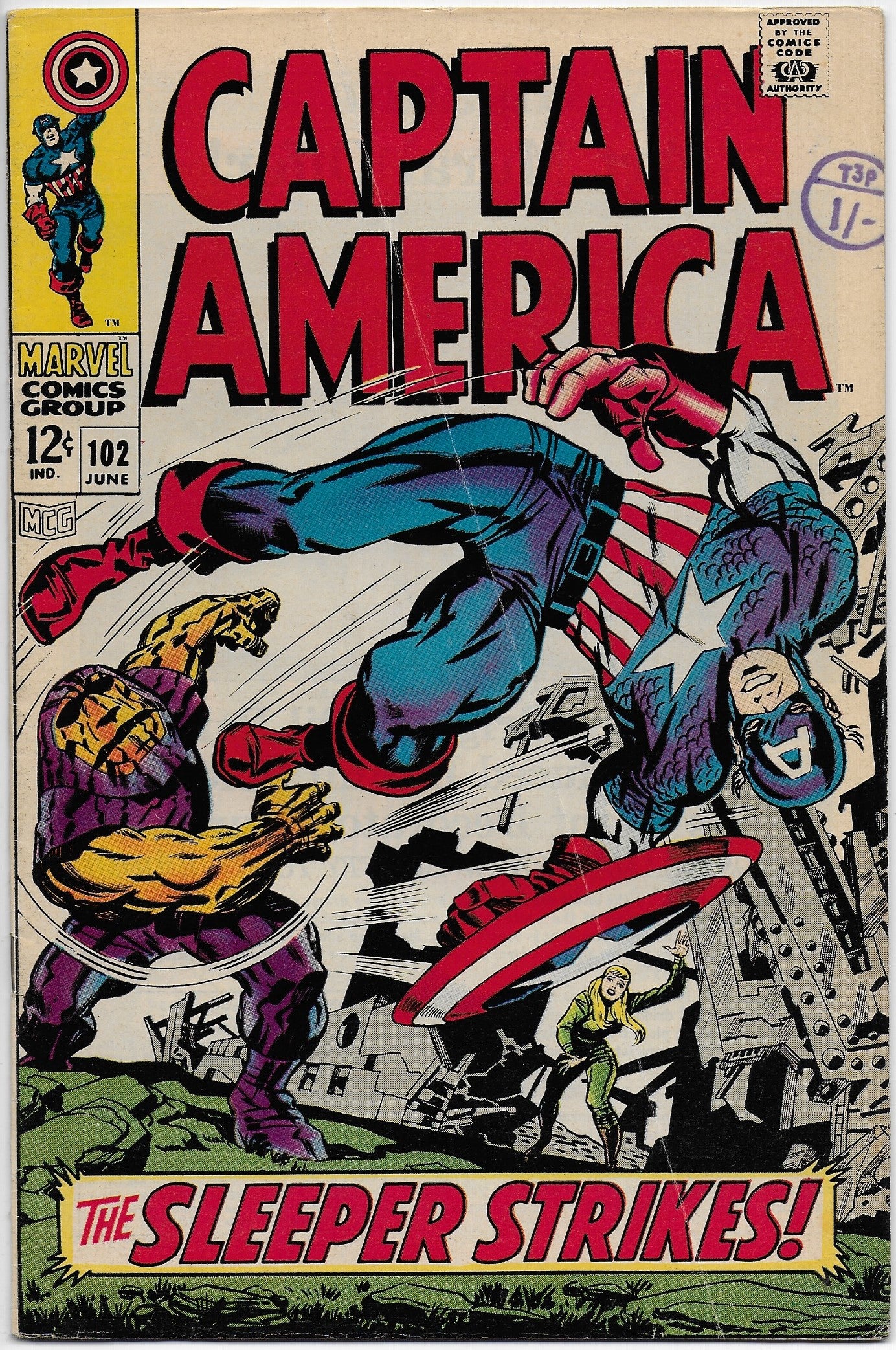 Captain America 102 (1968)