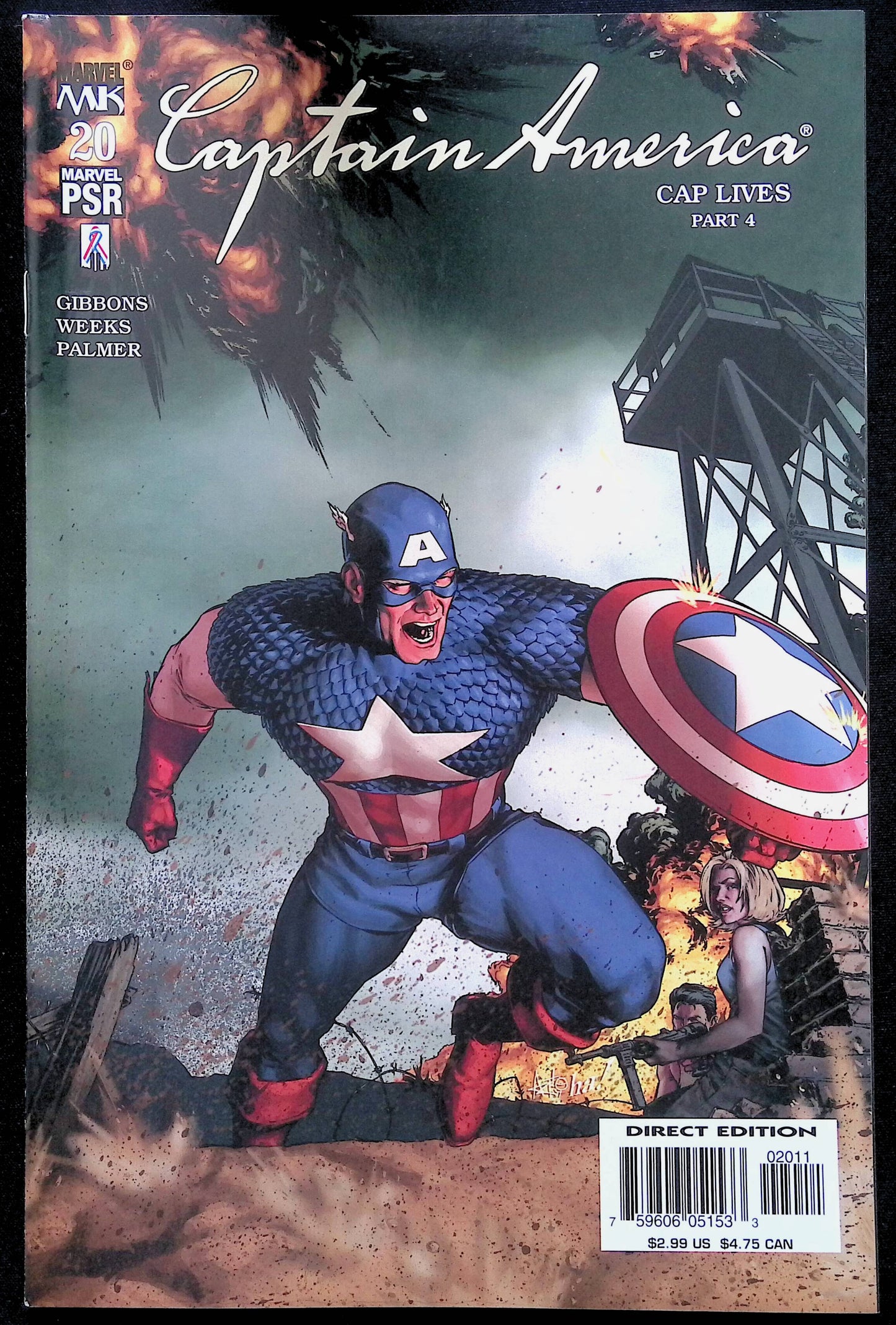 Captain America 17-20 (2003-04)