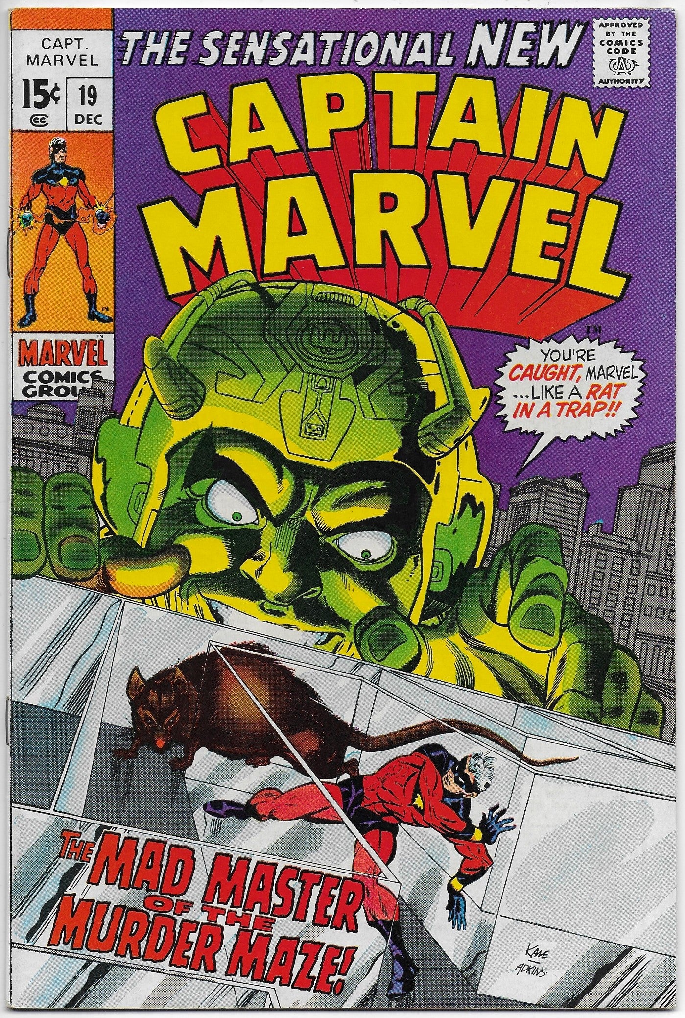 Captain Marvel 19 (1969)