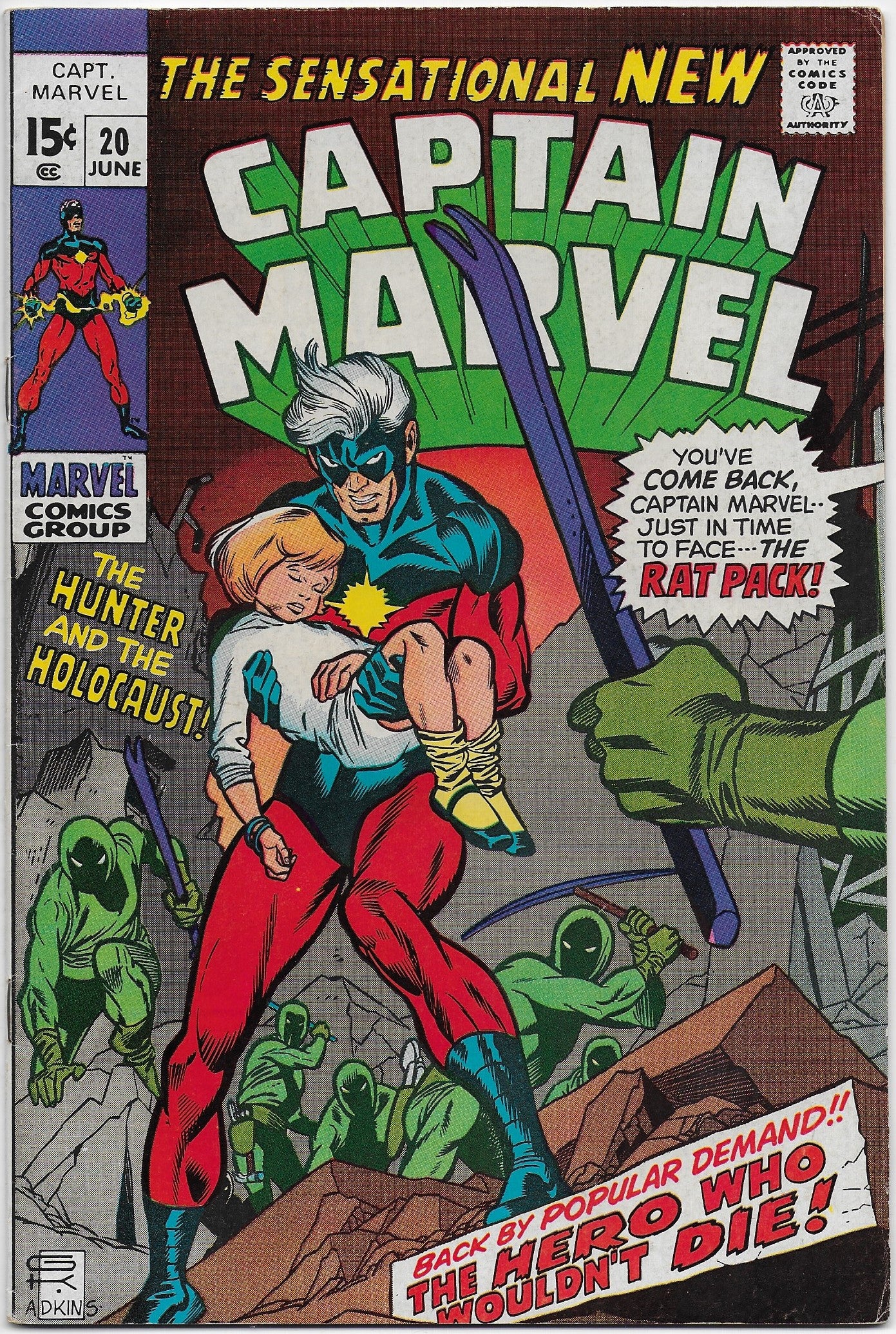 Captain Marvel 20 (1970)