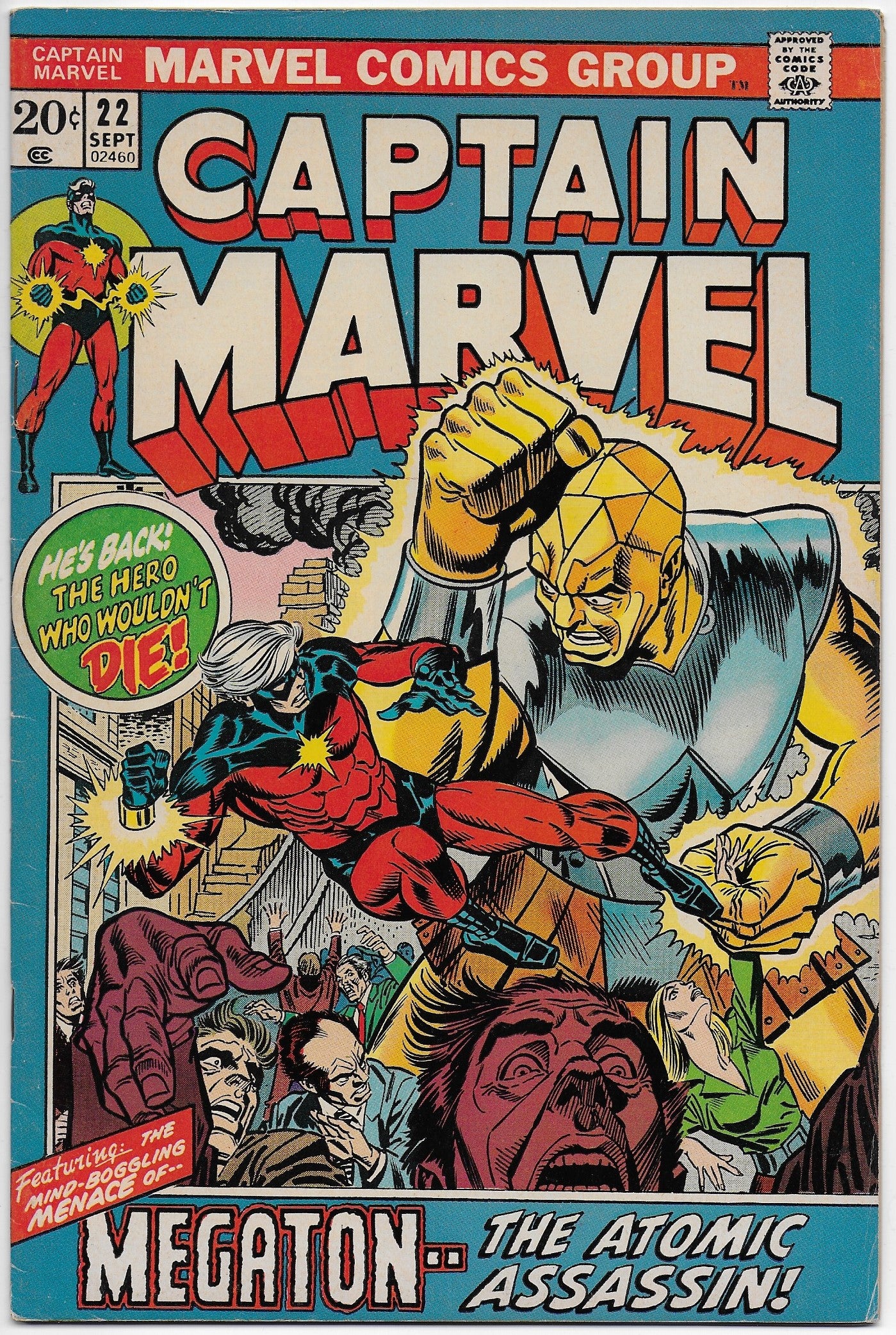 Captain Marvel 22 (1972)