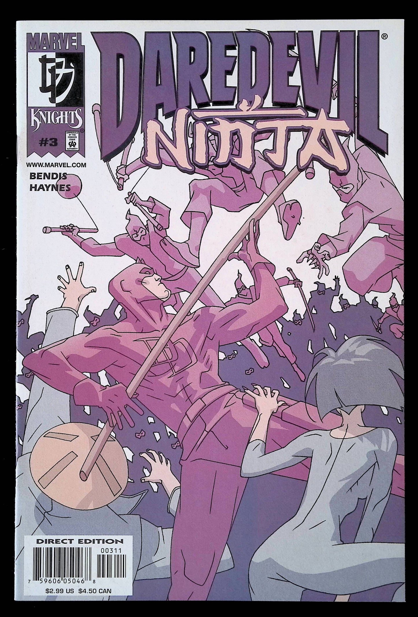 Daredevil: Ninja 1-3 (2000-01)