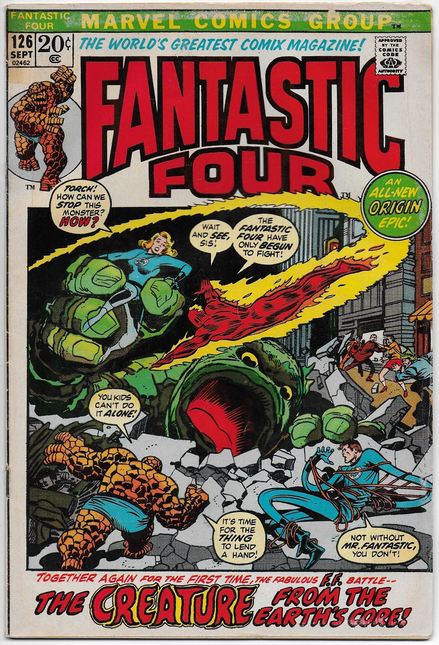 fantastic four 126