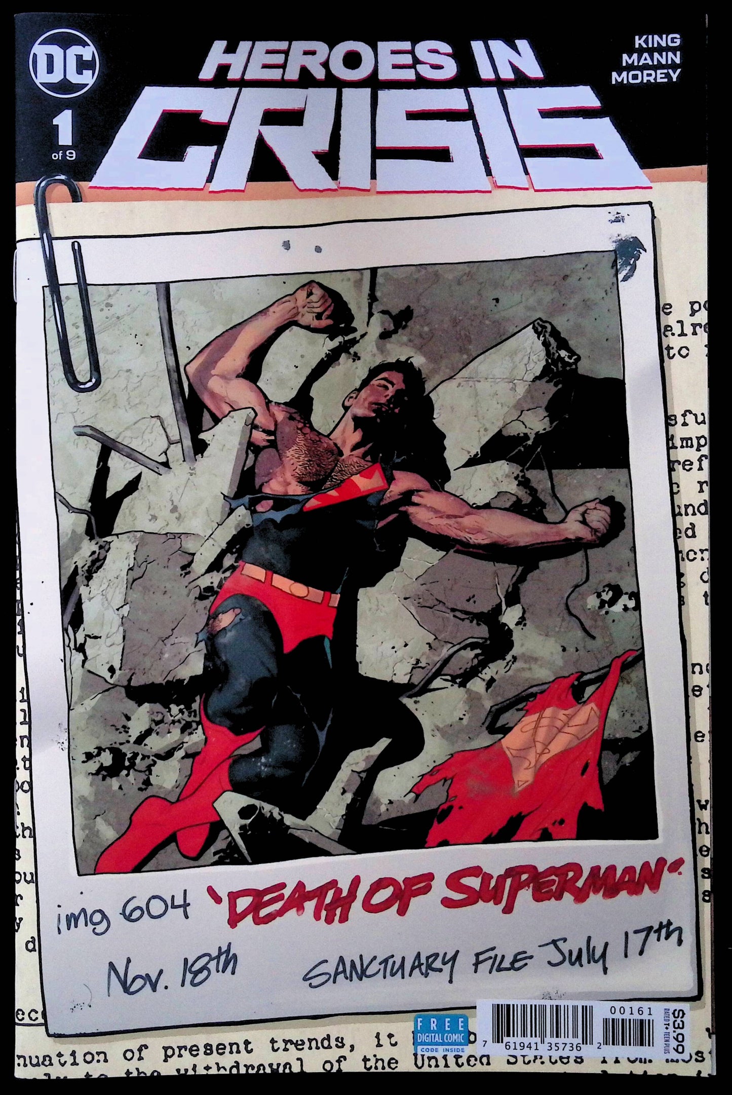 Heroes in Crisis 1e (2018)