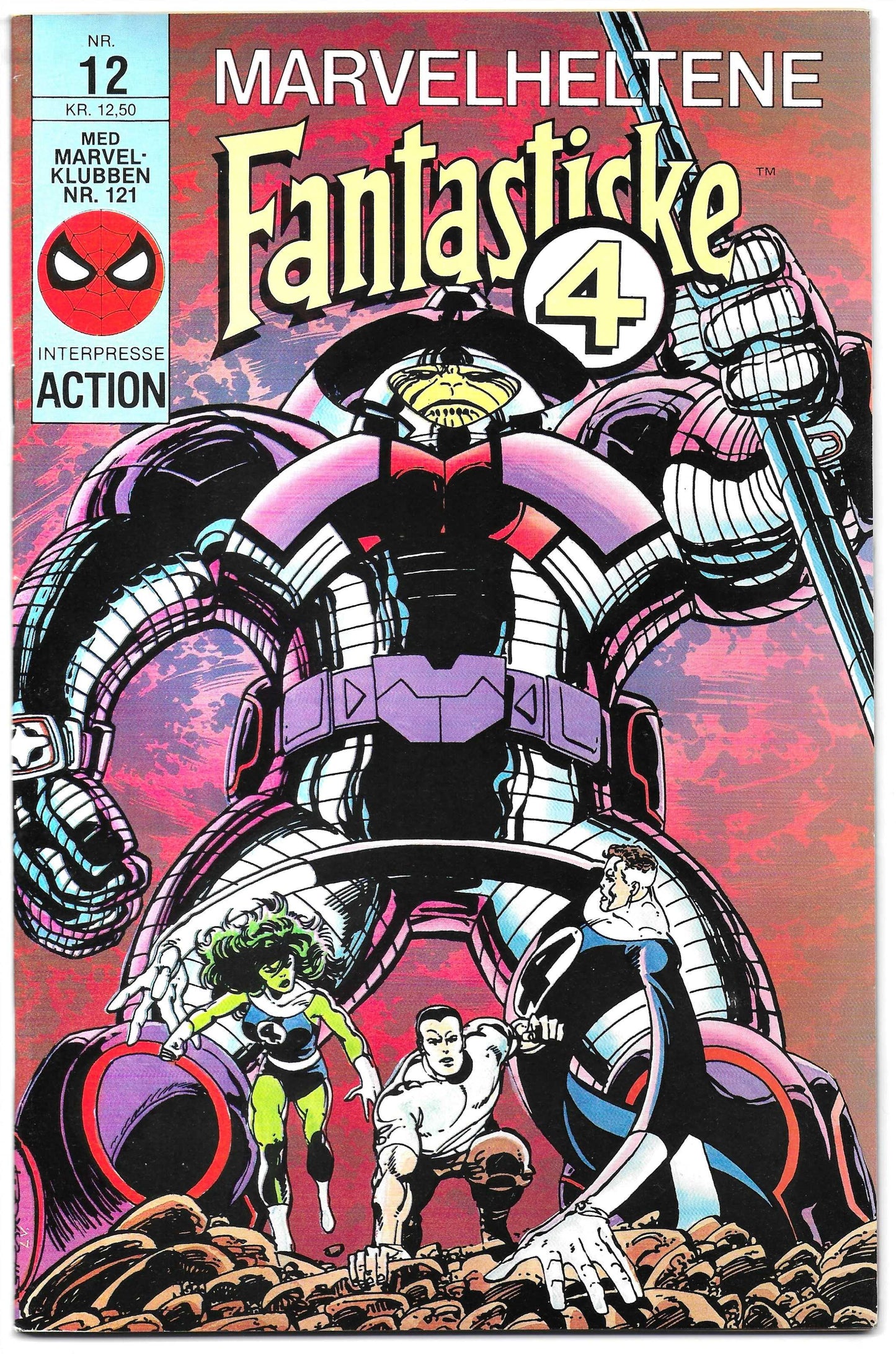 Marvelheltene 12 (1988)