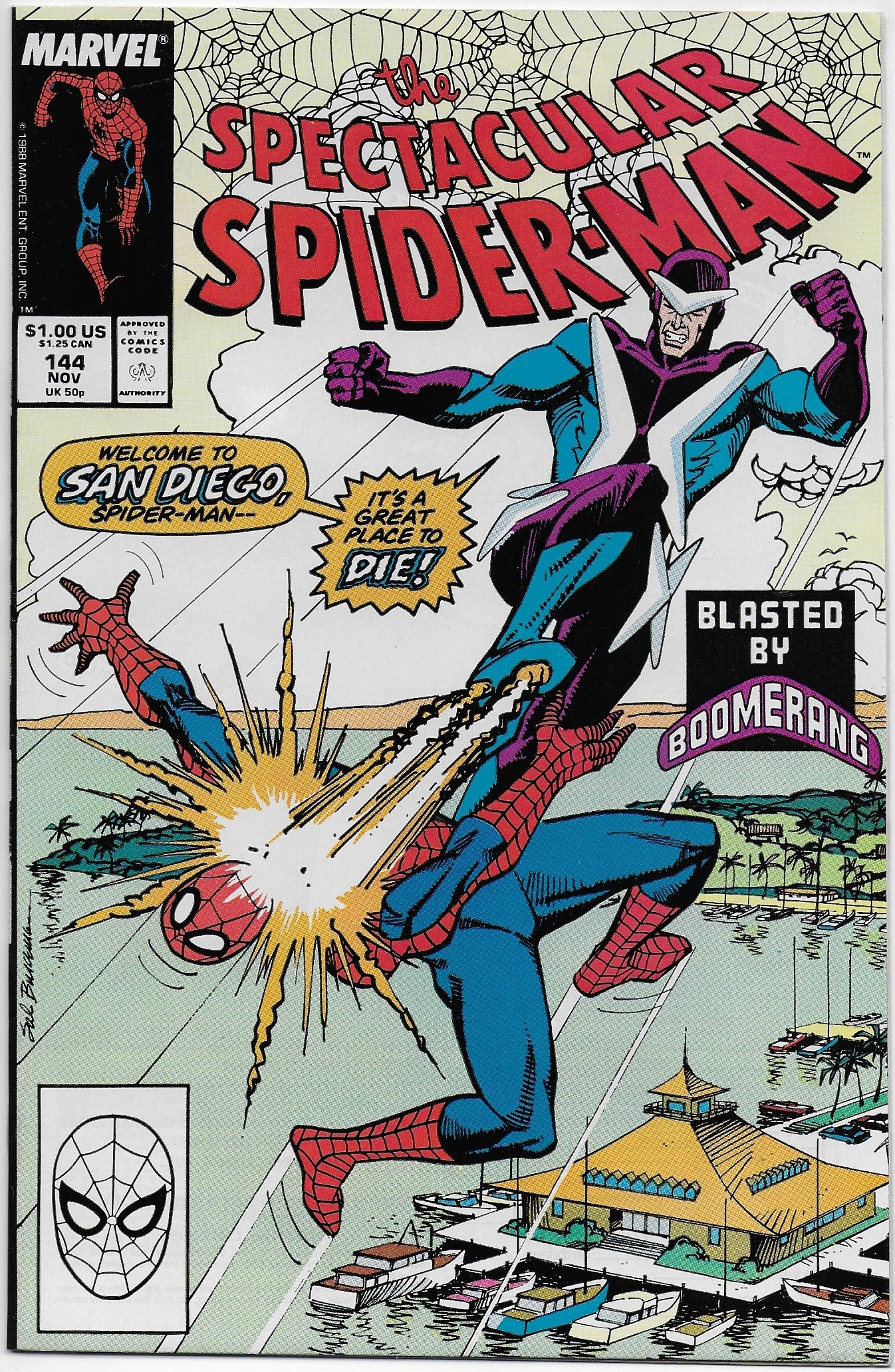Spectacular Spider-Man 144 (1988)