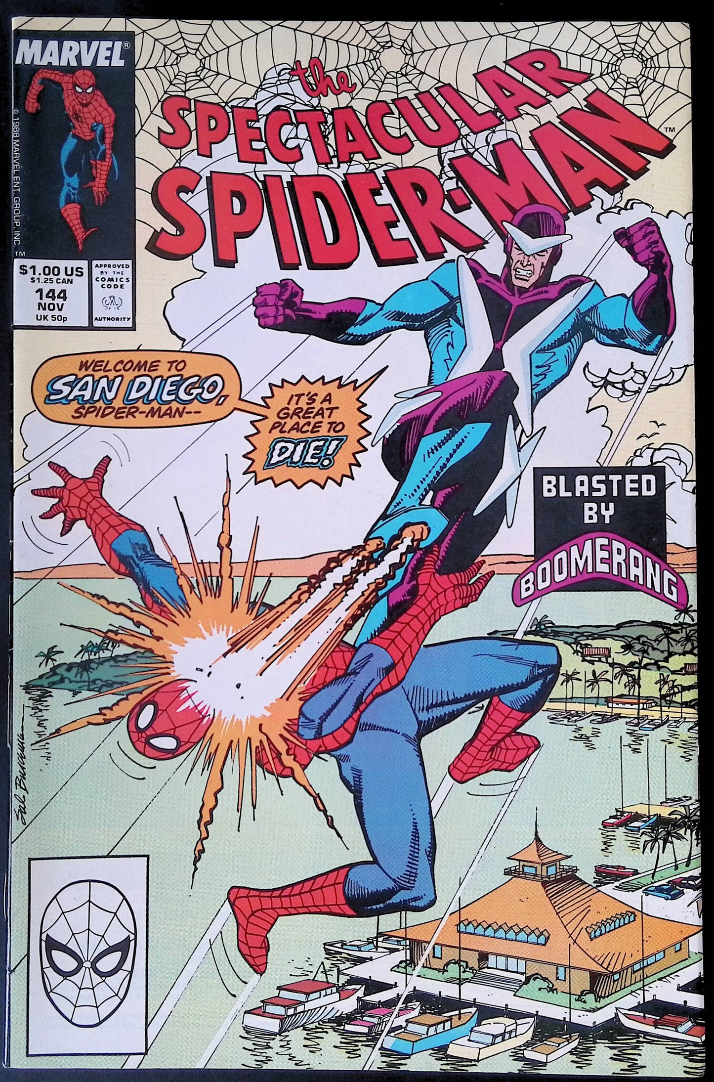 Spectacular Spider-Man 144 (1988)