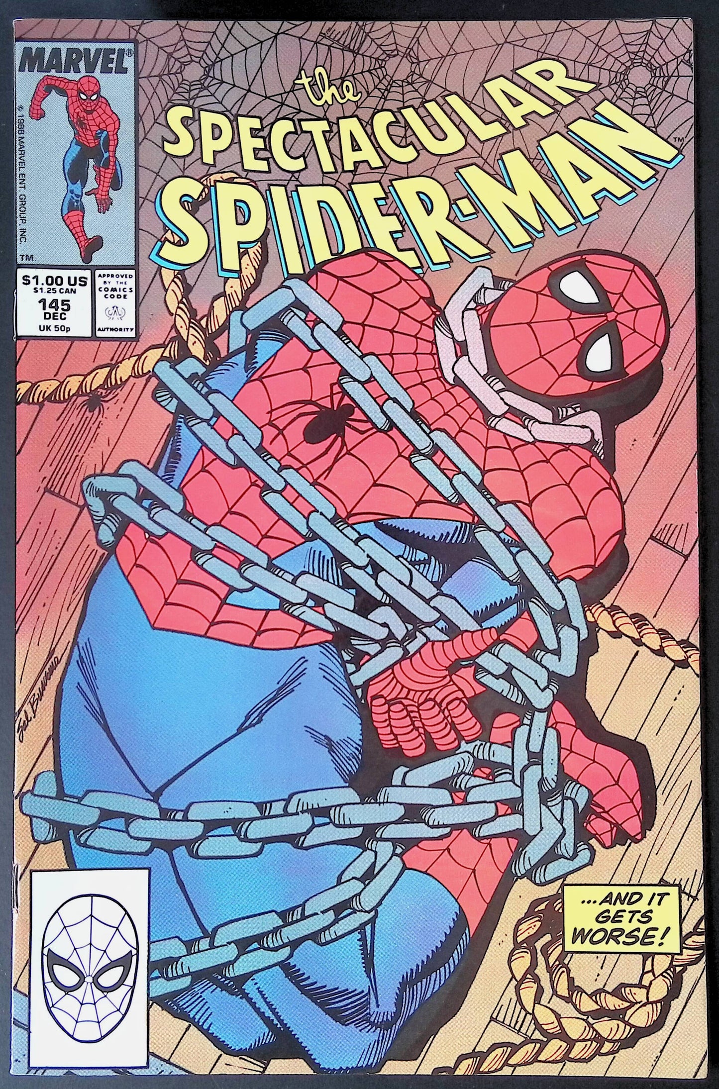 Spectacular Spider-Man 145 (1988)