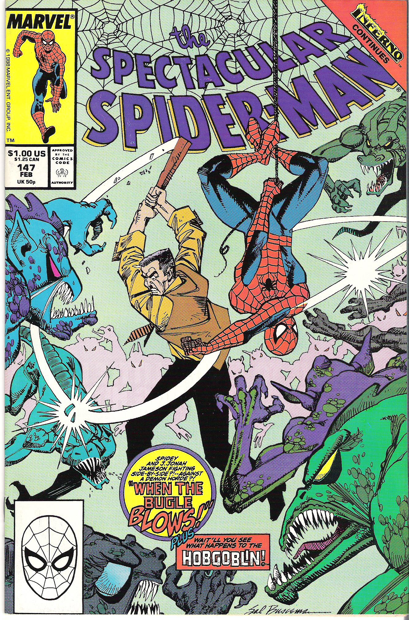 Spectacular Spider-Man 147 (1989)