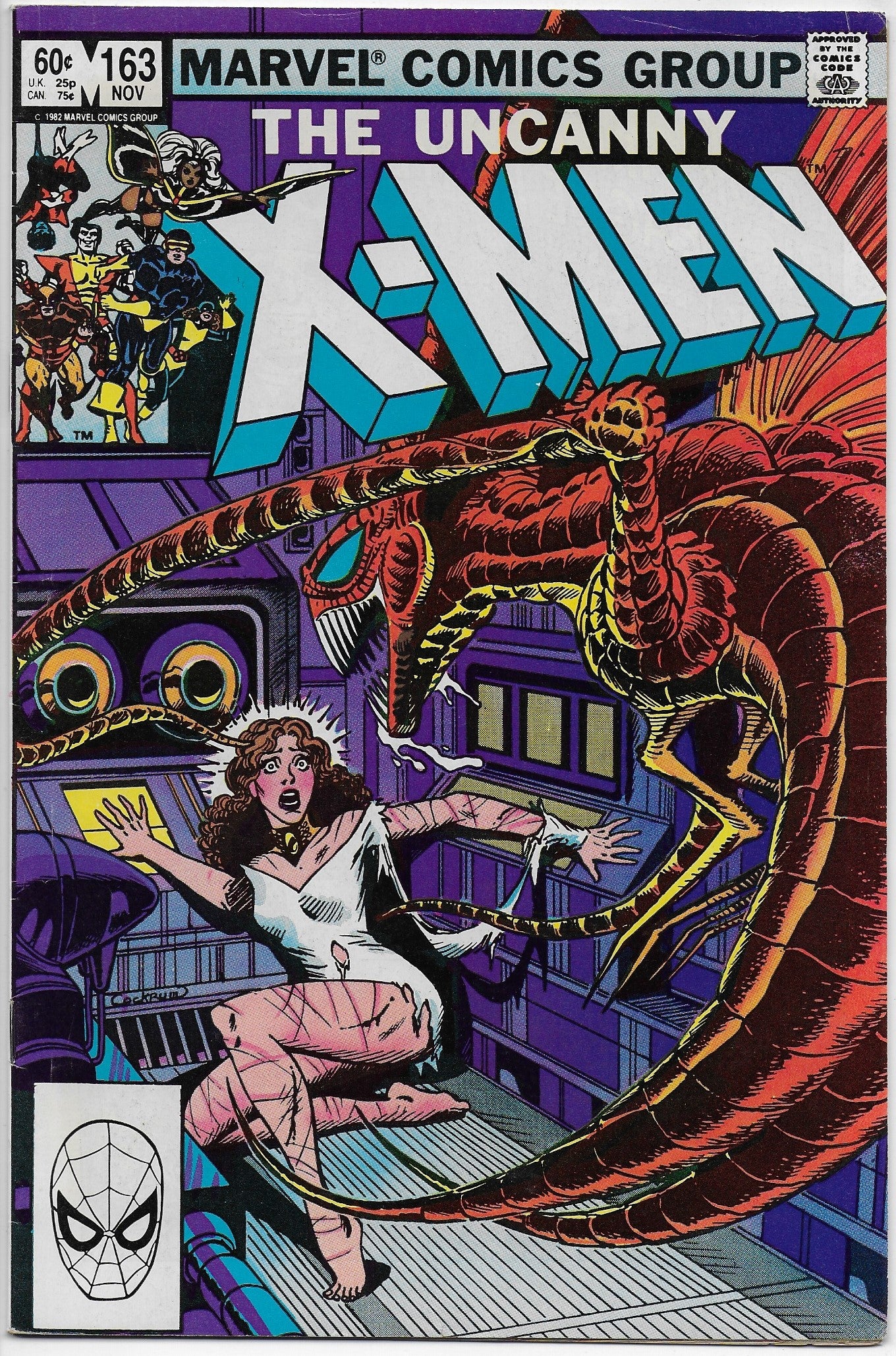 uncanny x-men 163