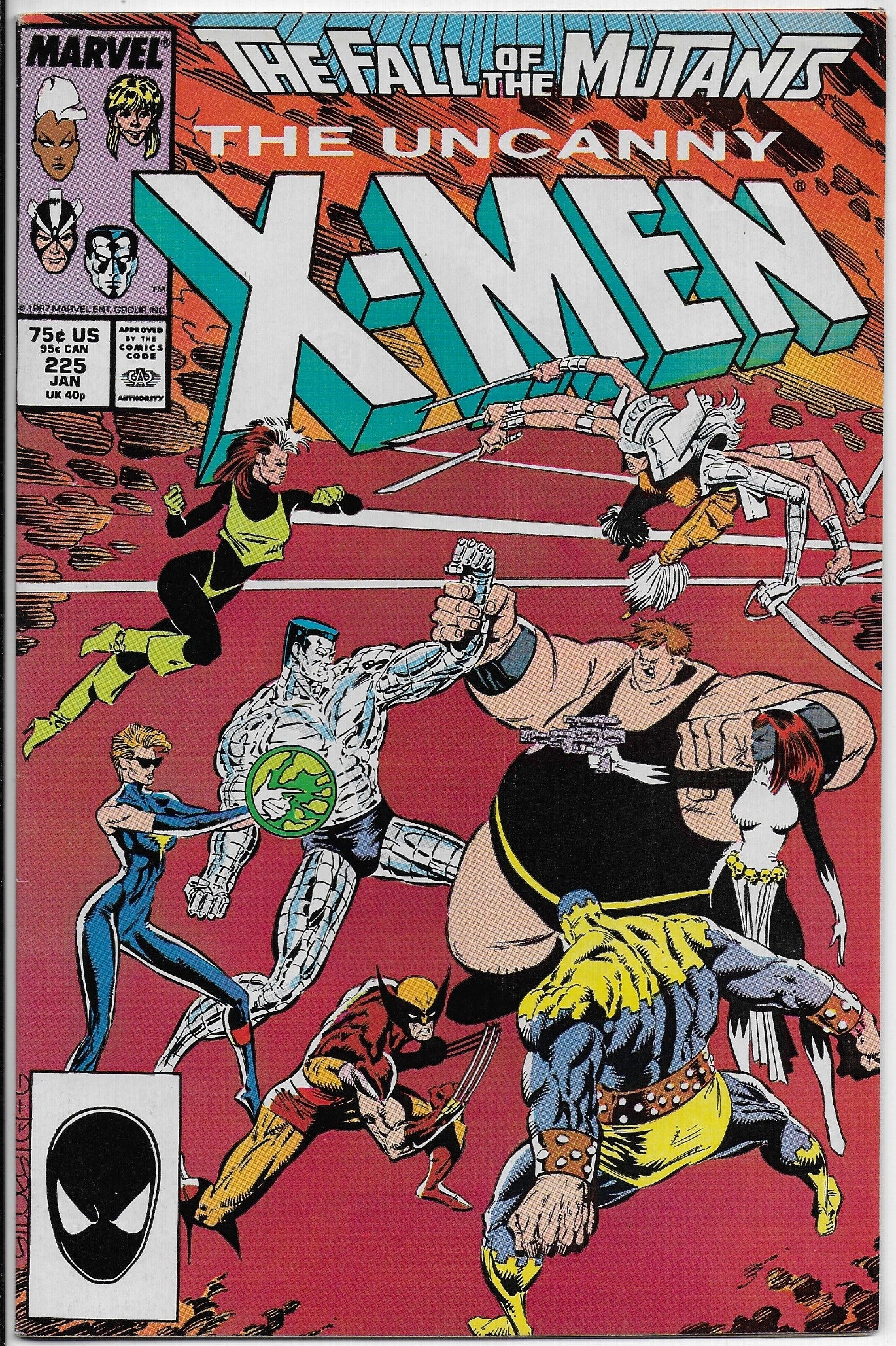 uncanny x-men 225