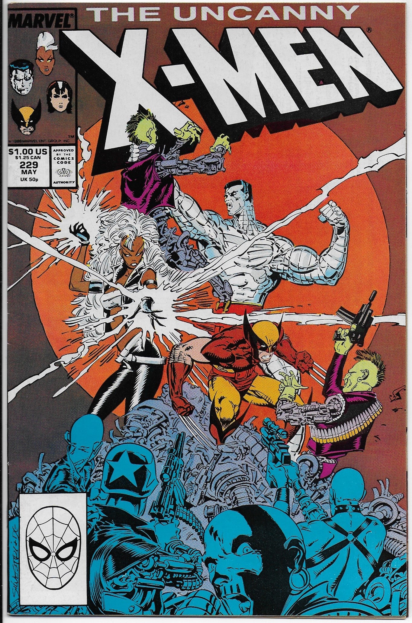 uncanny x-men 229