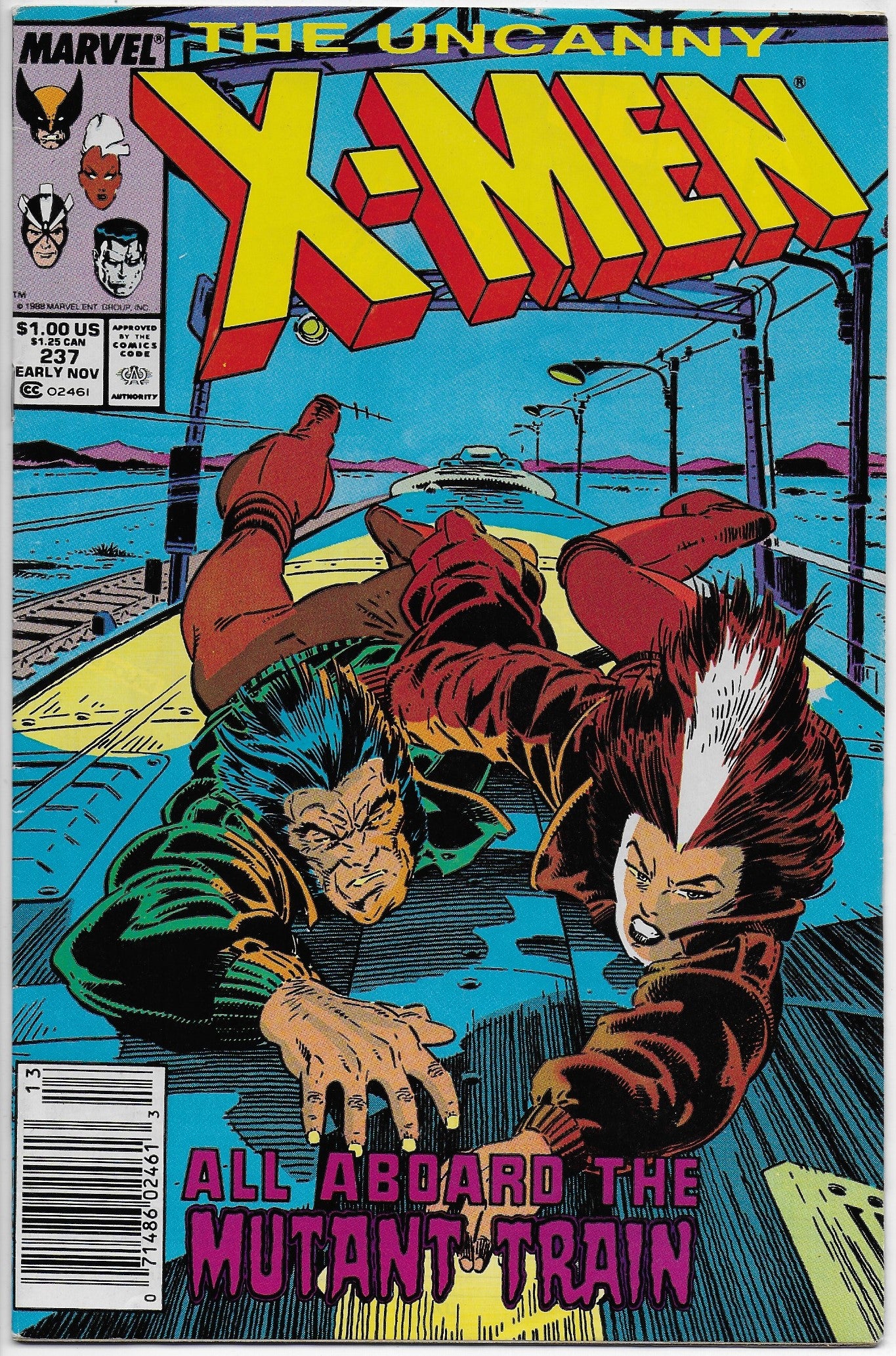 uncanny x-men 237