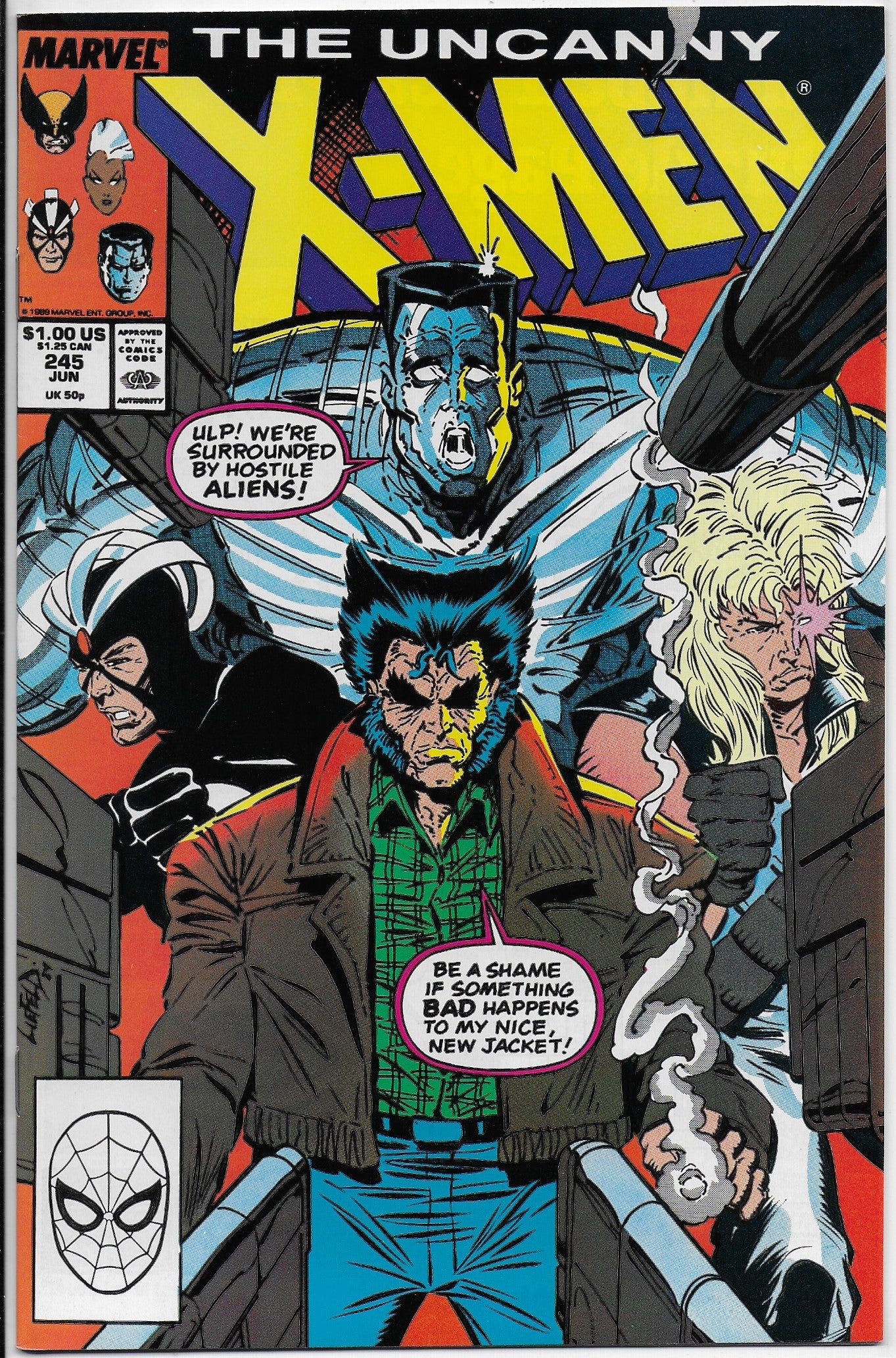 uncanny x-men 245