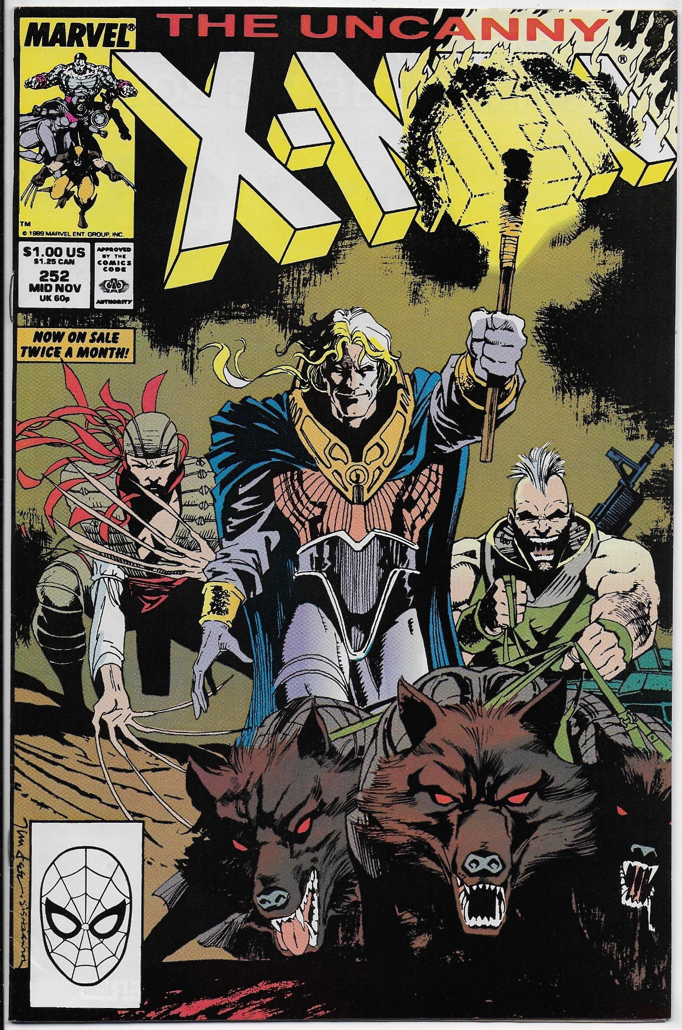 uncanny x-men 252