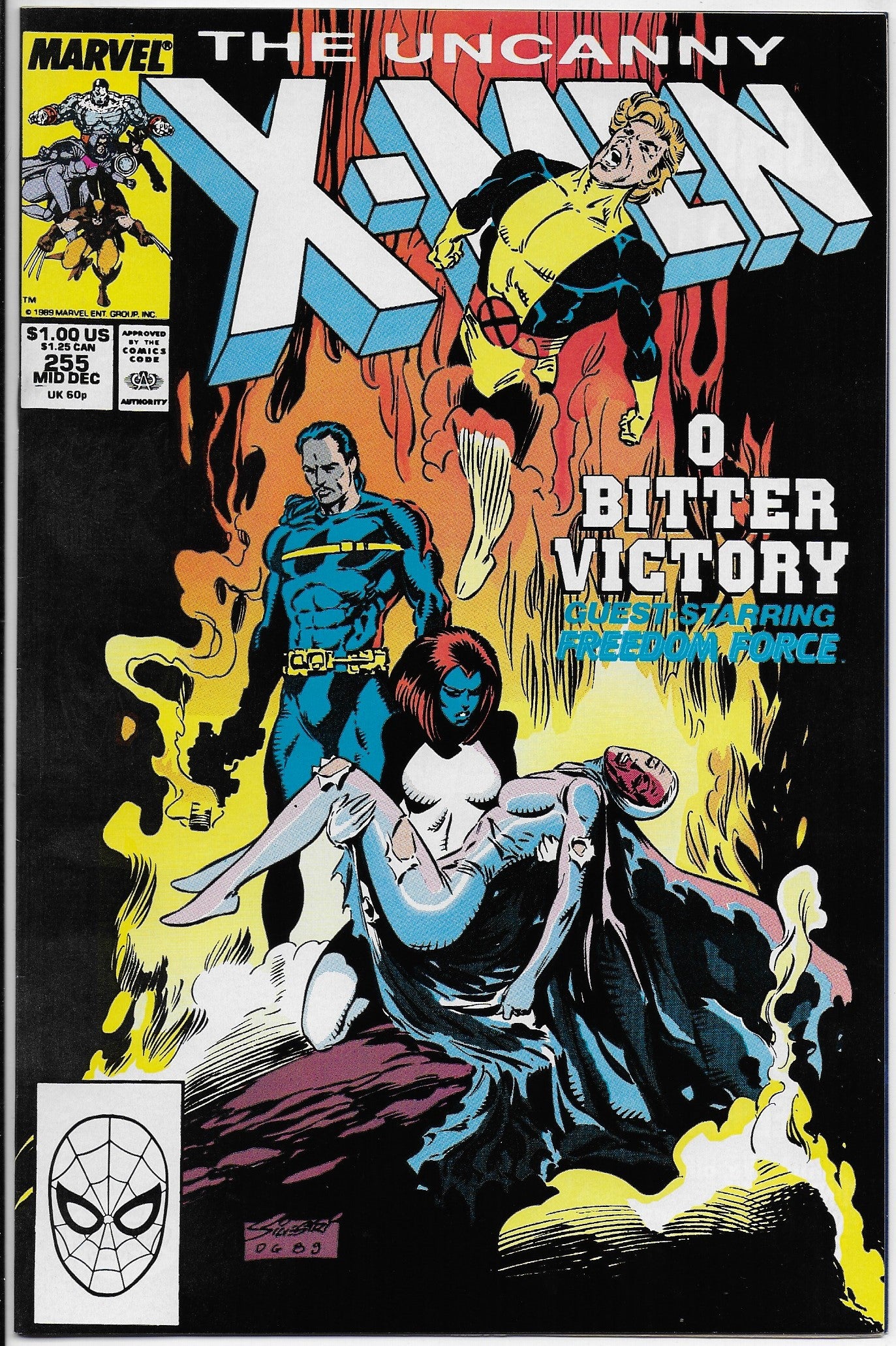 uncanny x-men 255