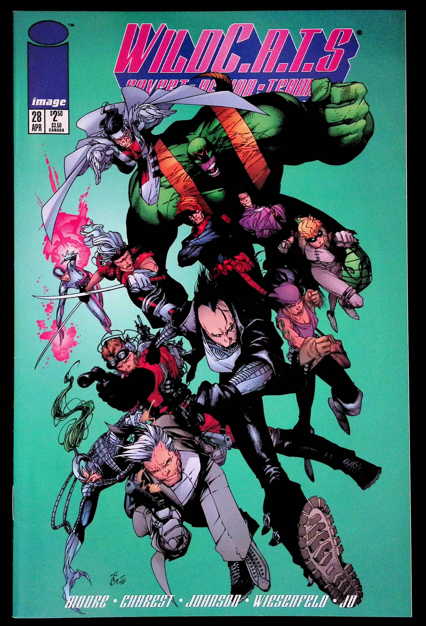 WildC.A.T.s: Covert Action Teams 28 (1996)