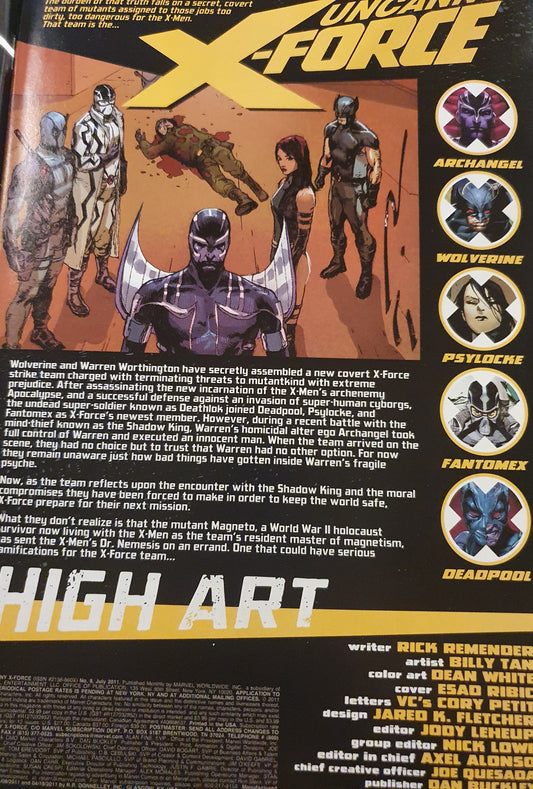 Uncanny X-Force 9 (2011)