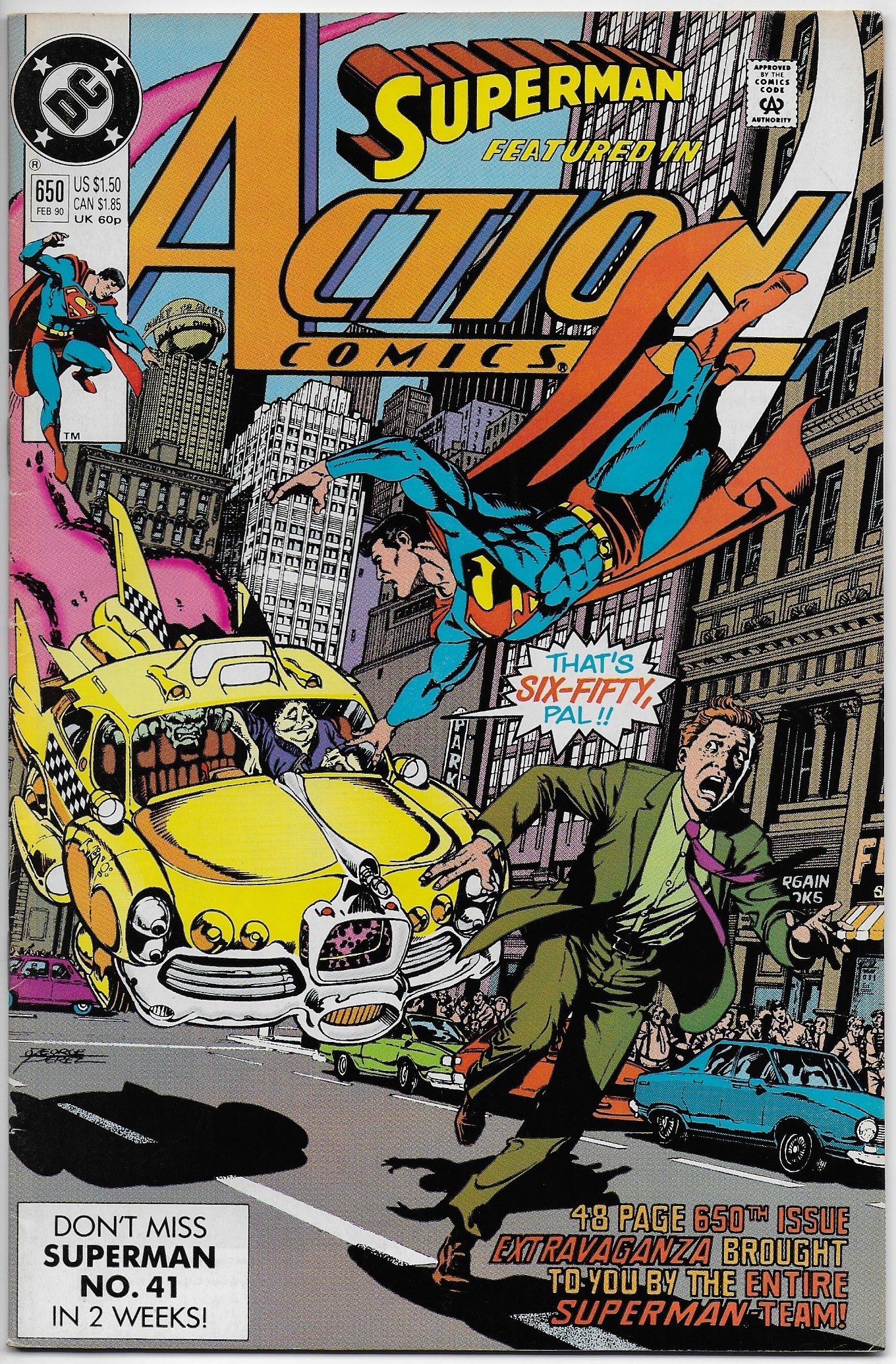 action comics 650