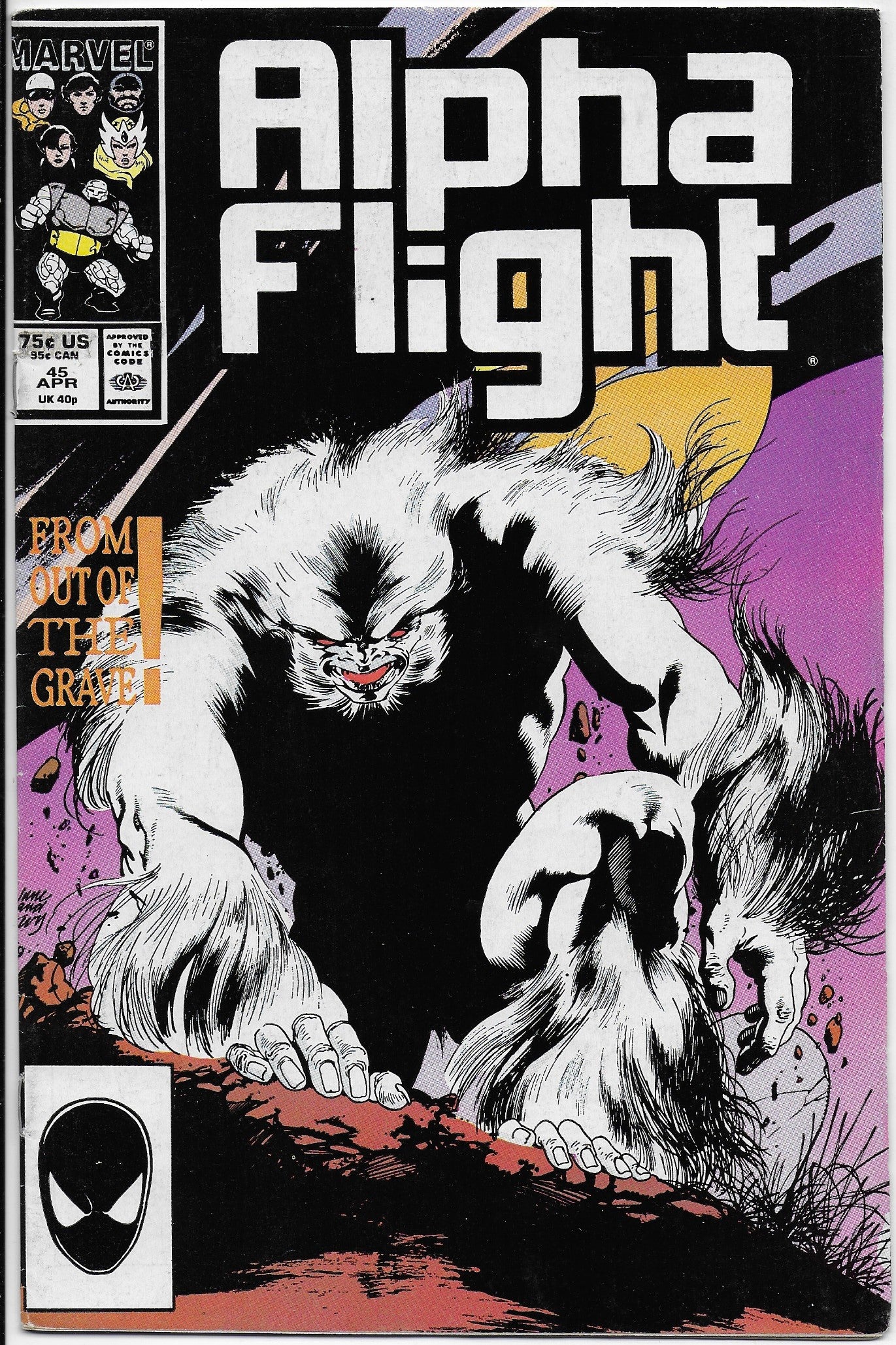 alpha flight 45