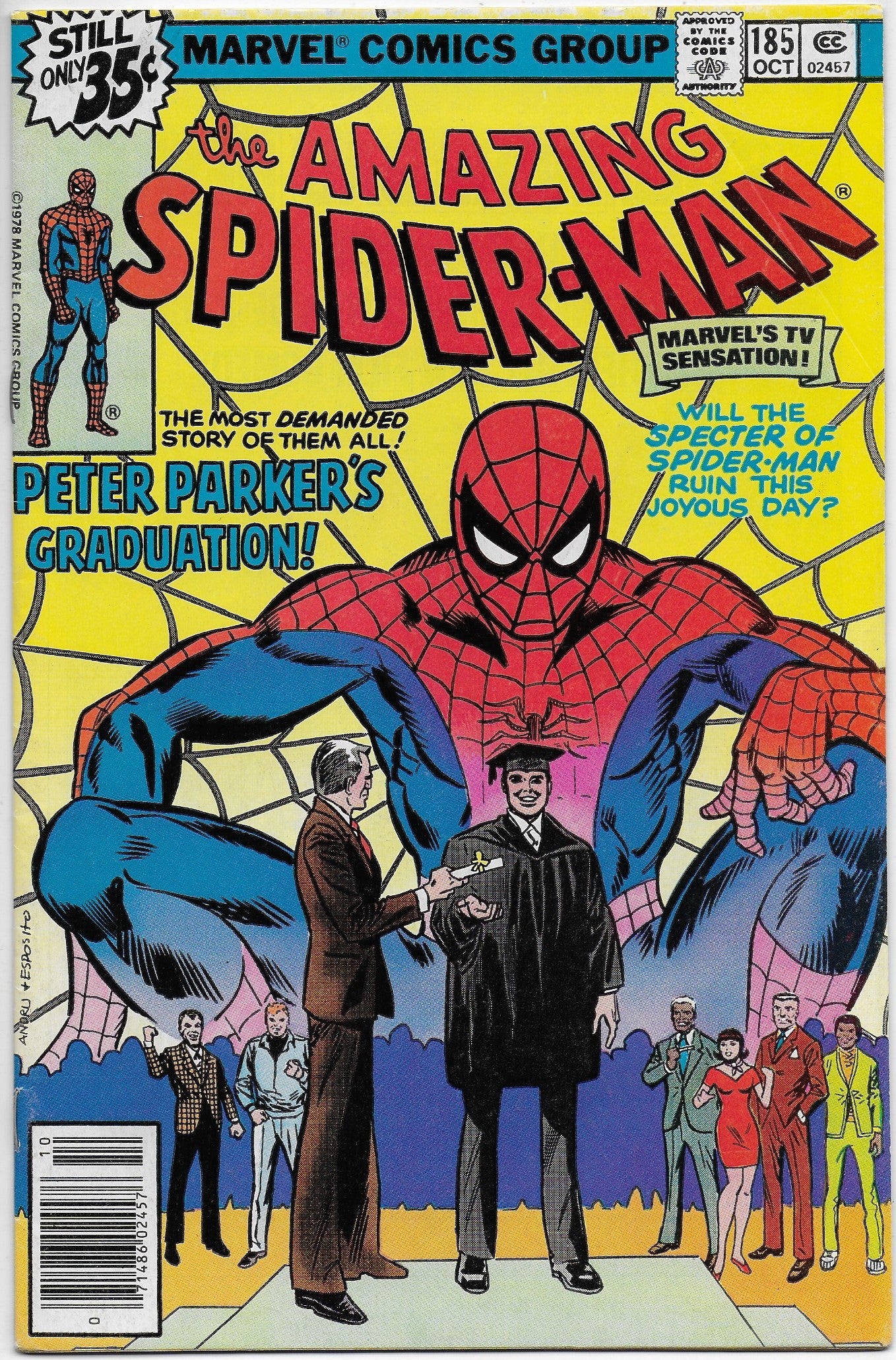 amazing spider-man 185