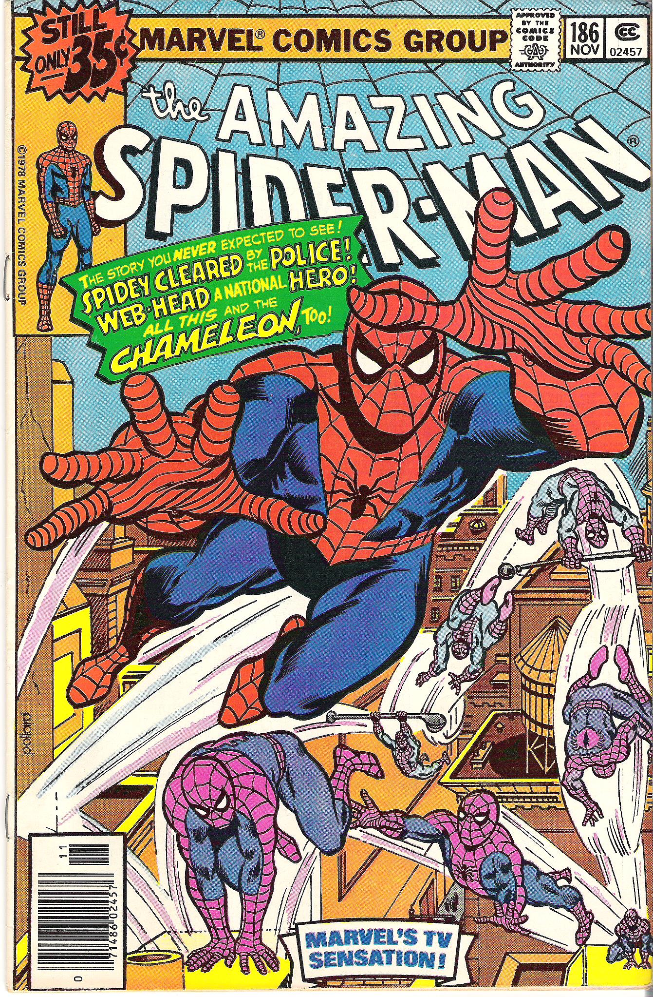 amazing spider-man 186