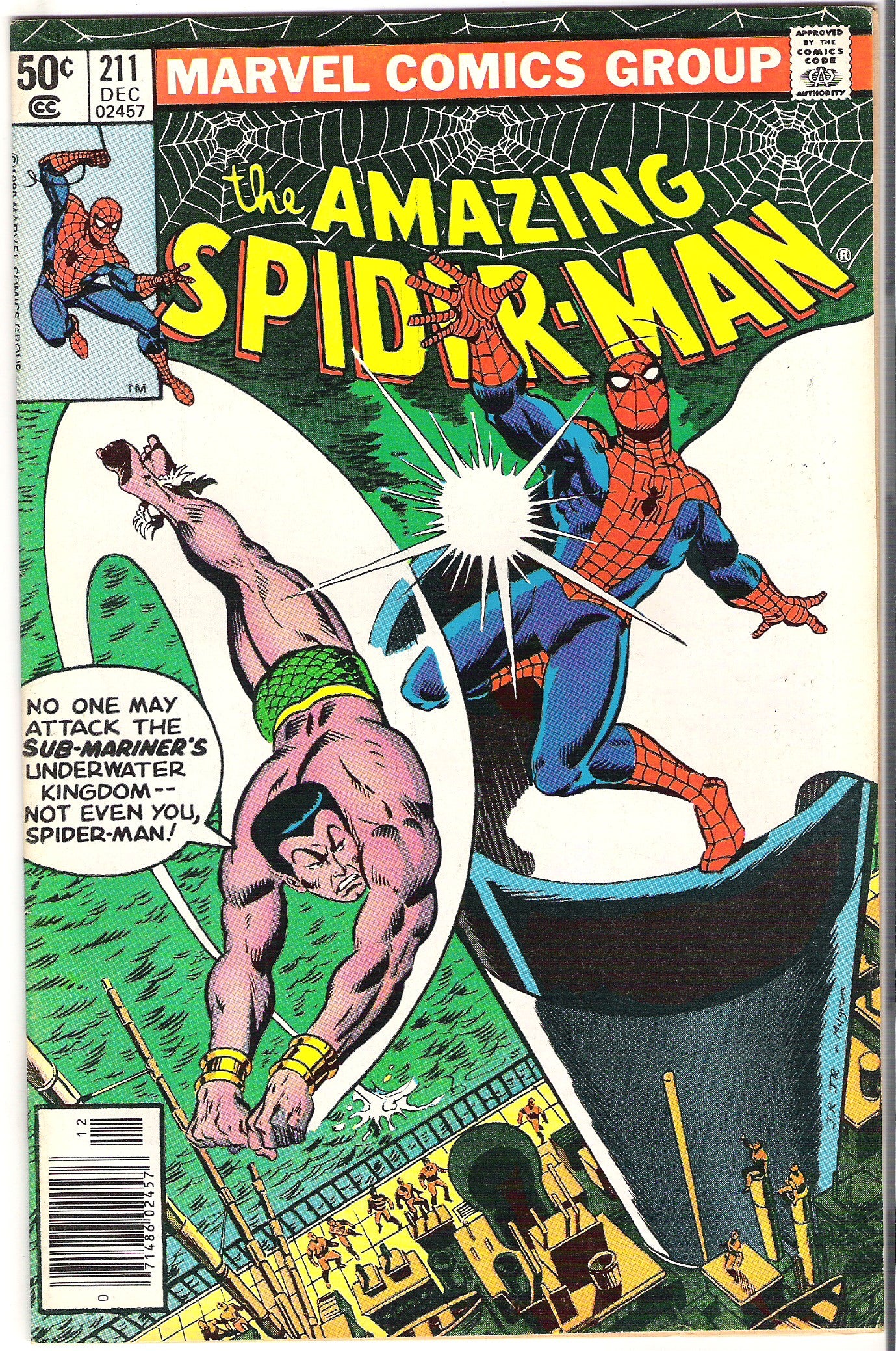 amazing spider-man 211