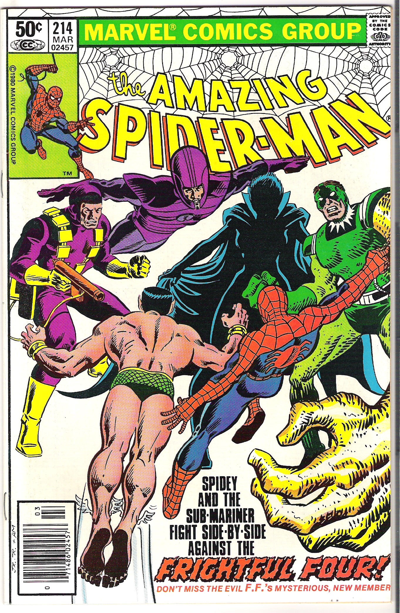 amazing spider-man 214