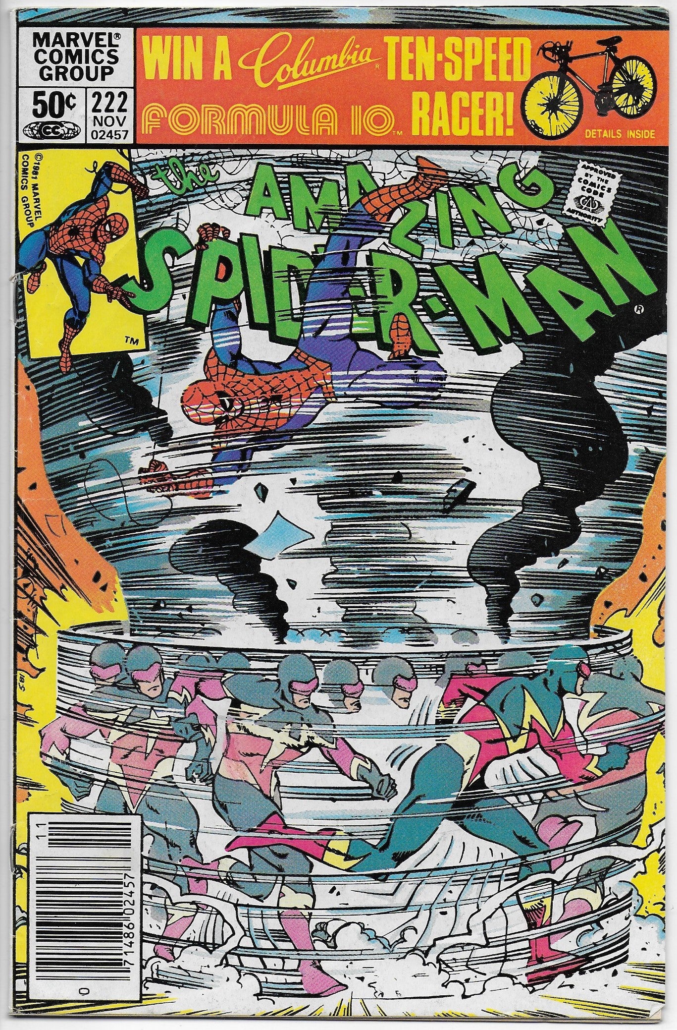 amazing spider-man 222