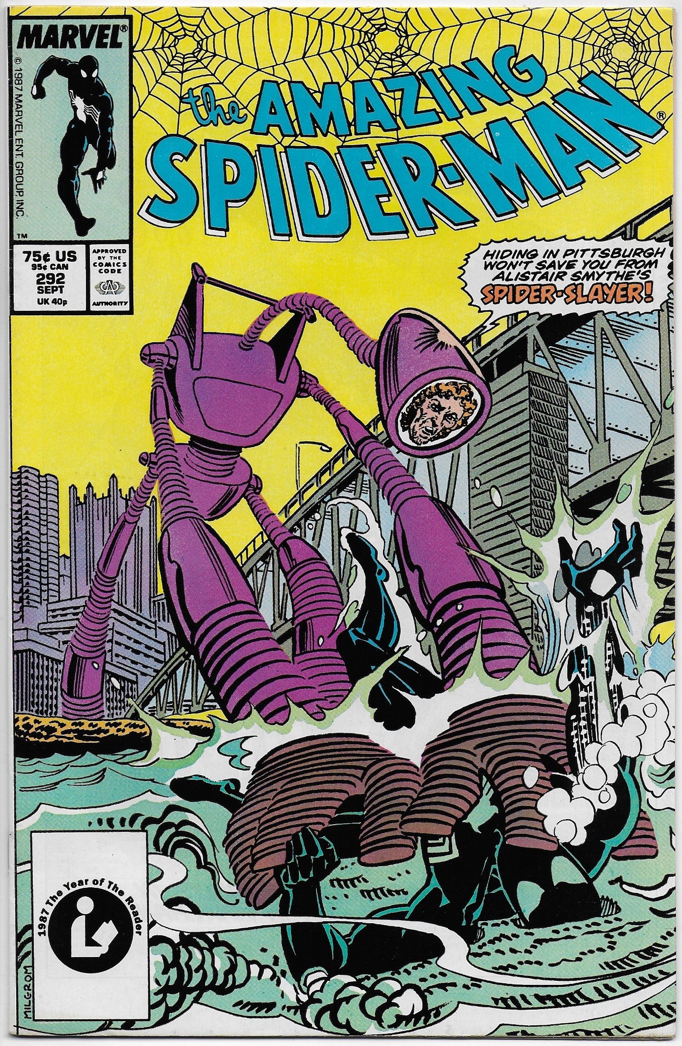 amazing spider-man 292