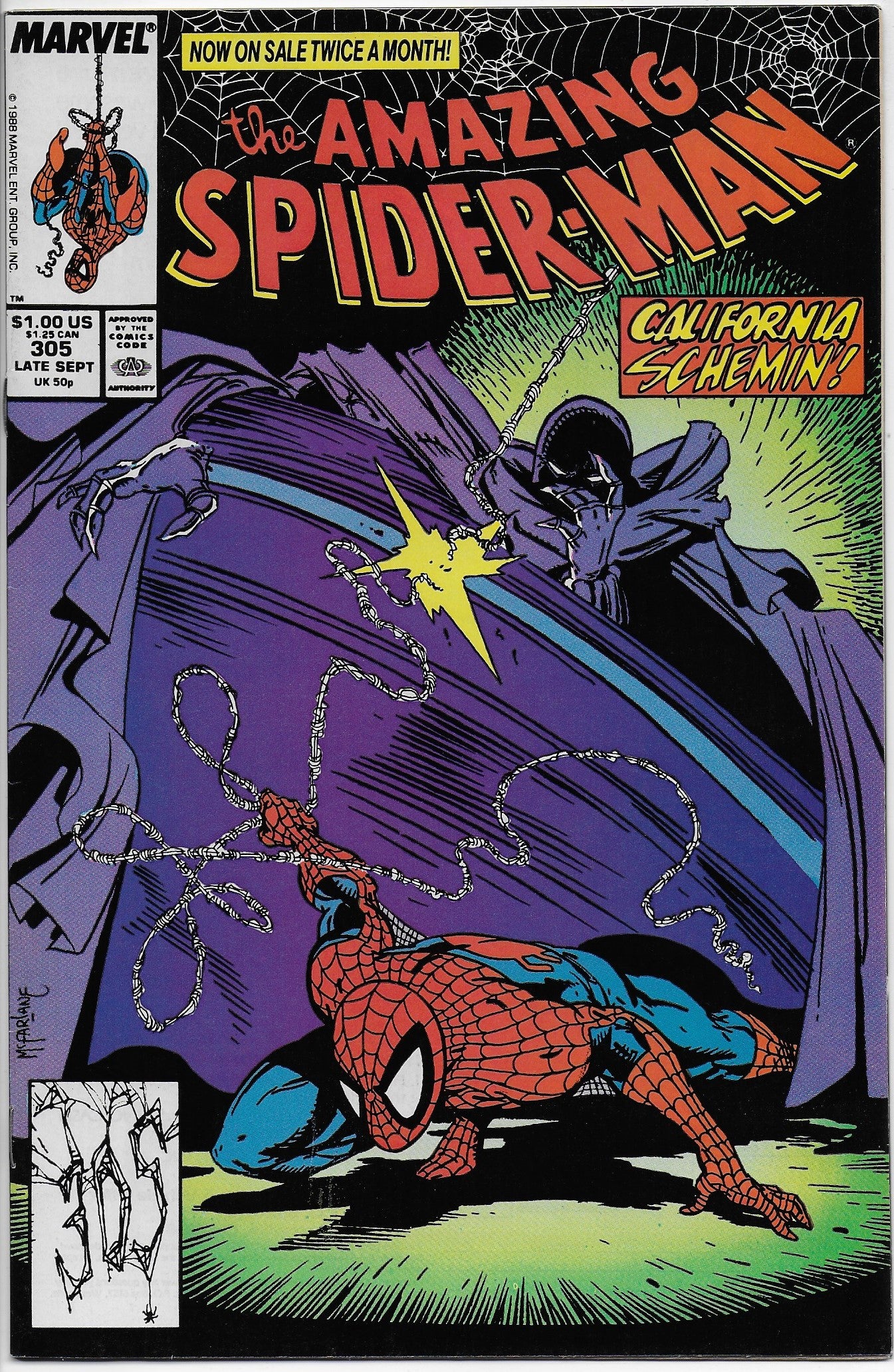 amazing spider-man 305