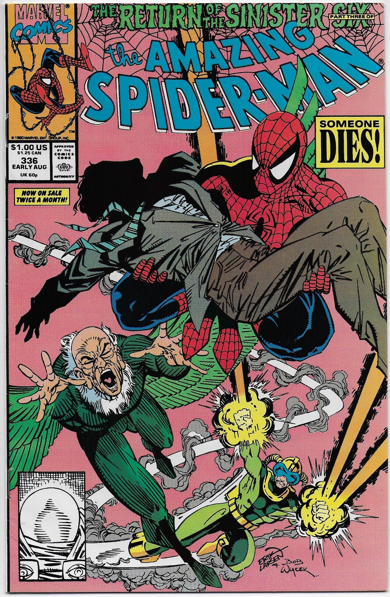 amazing spider-man 336