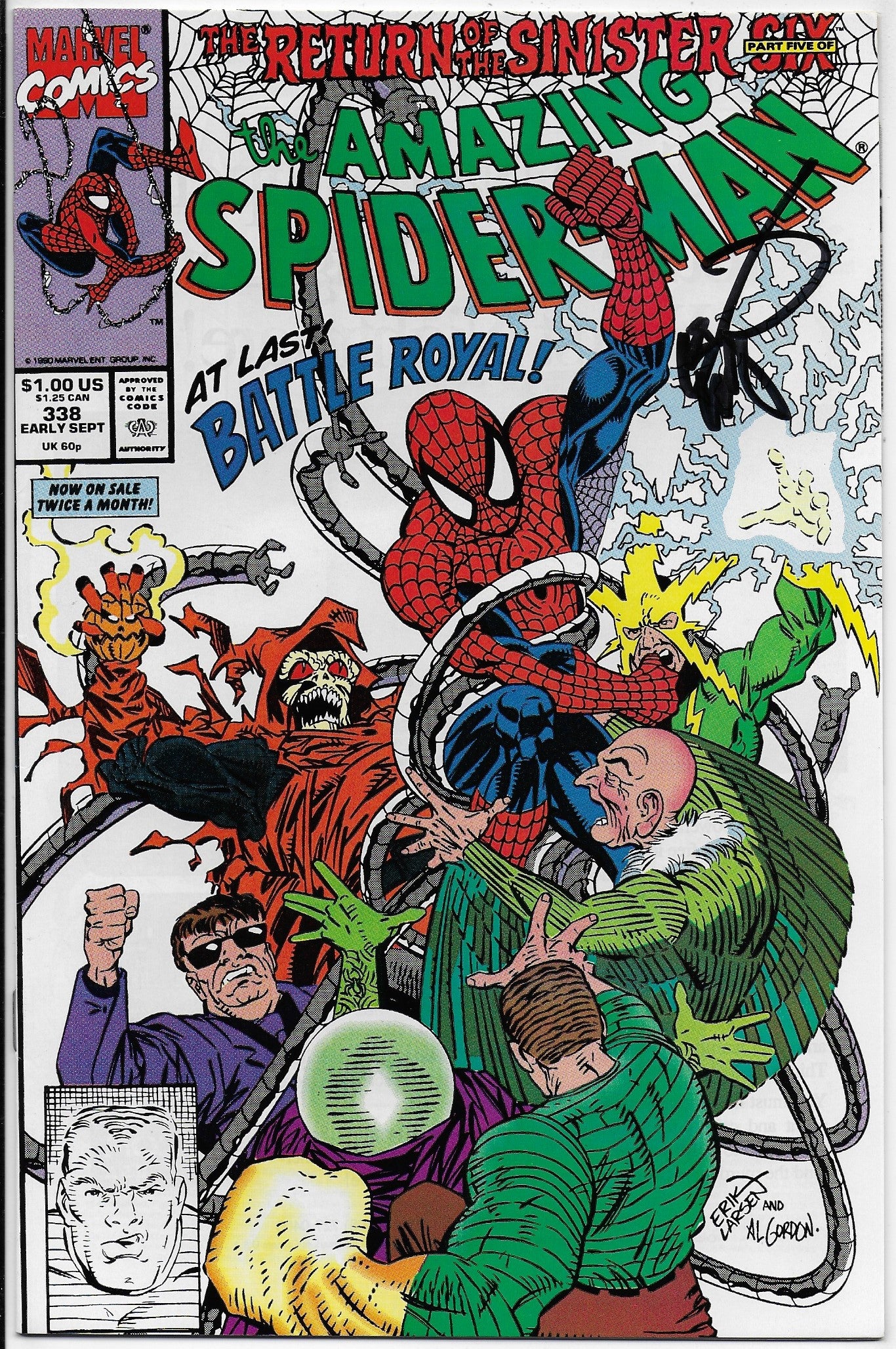 amazing spider-man 338