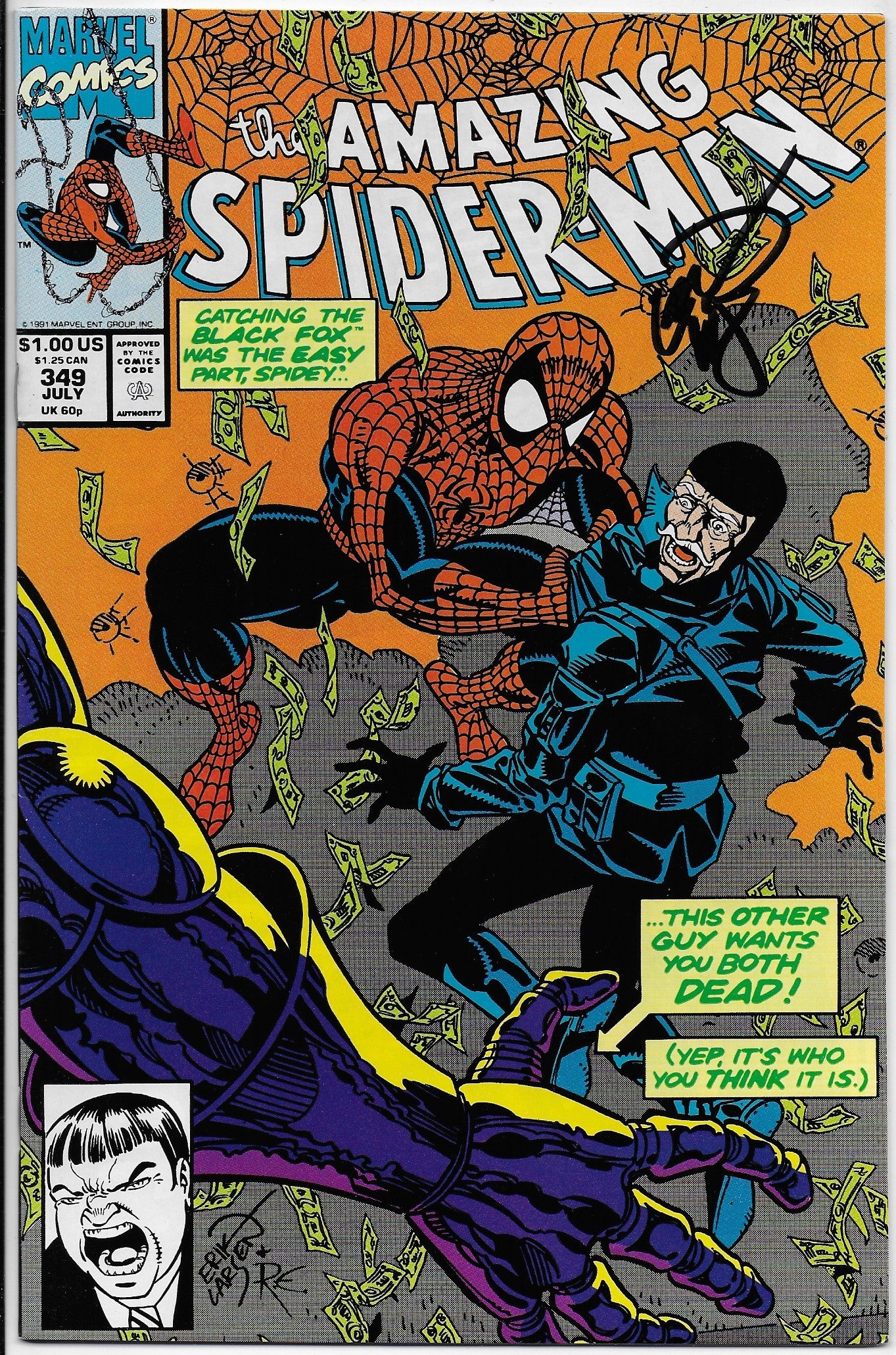 amazing spider-man 349