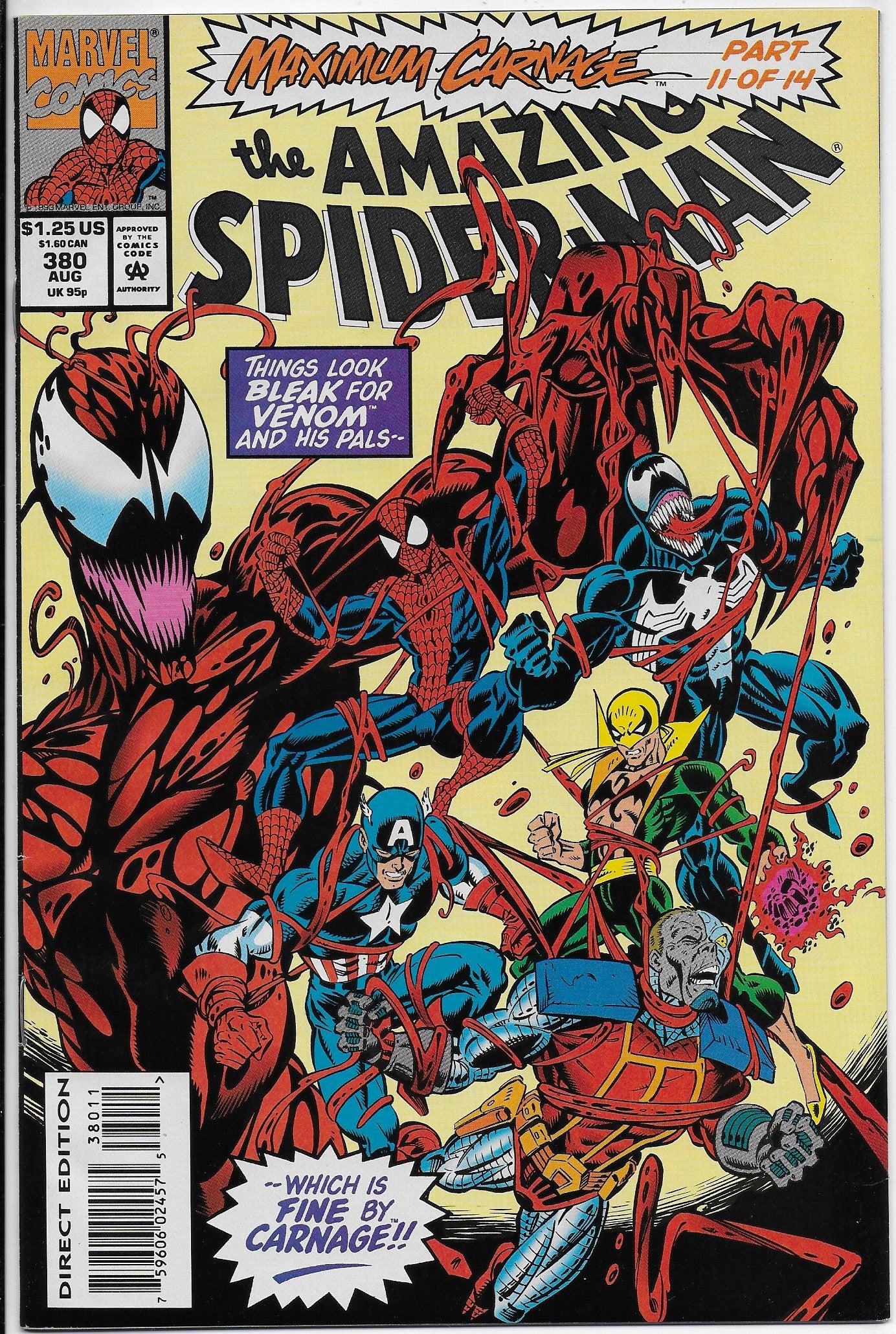 amazing spider-man 380