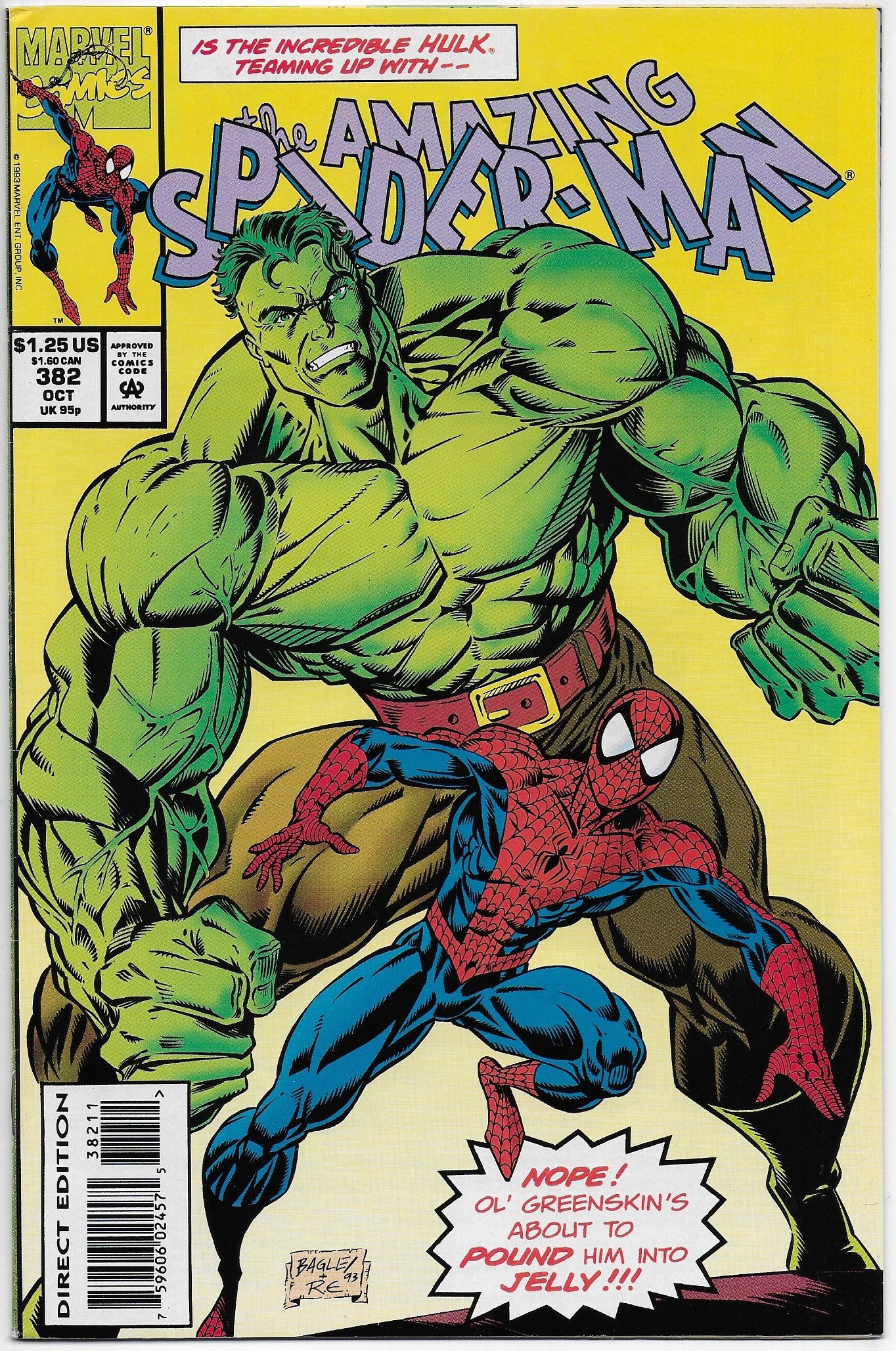 amazing spider-man 382