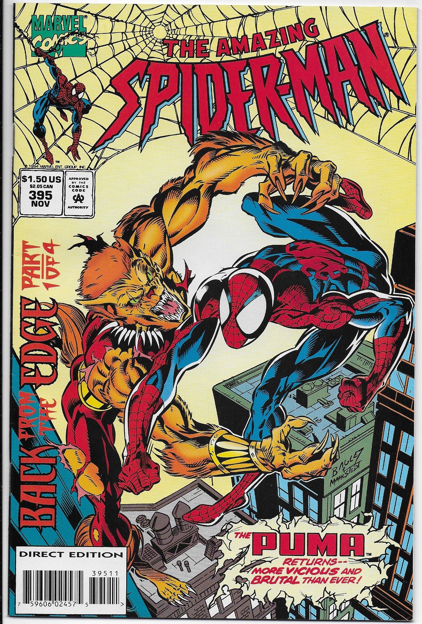 amazing spider-man 395