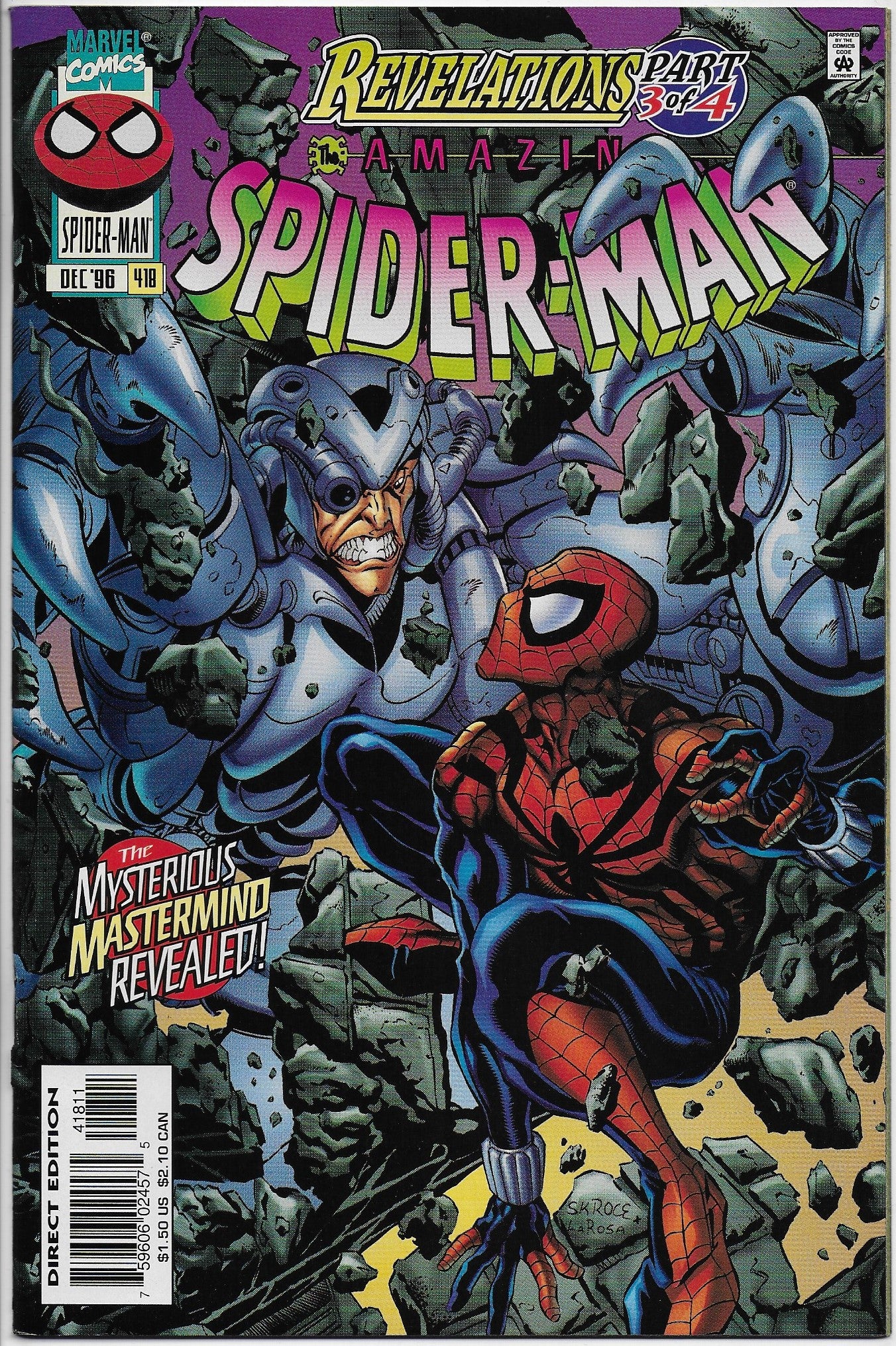 amazing spider-man 418