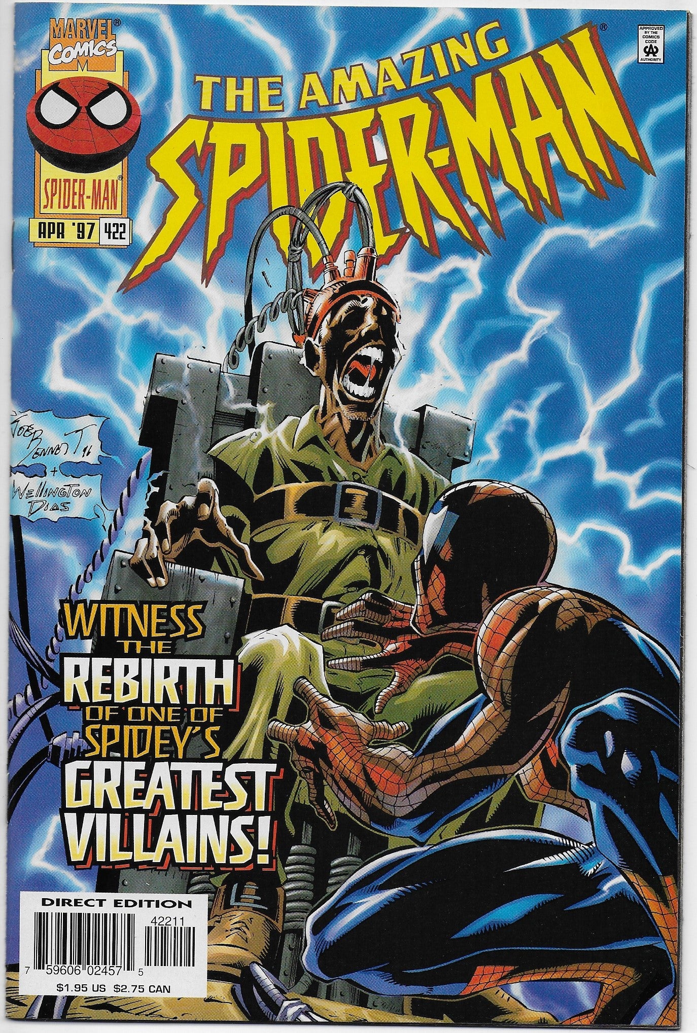 amazing spider-man 422