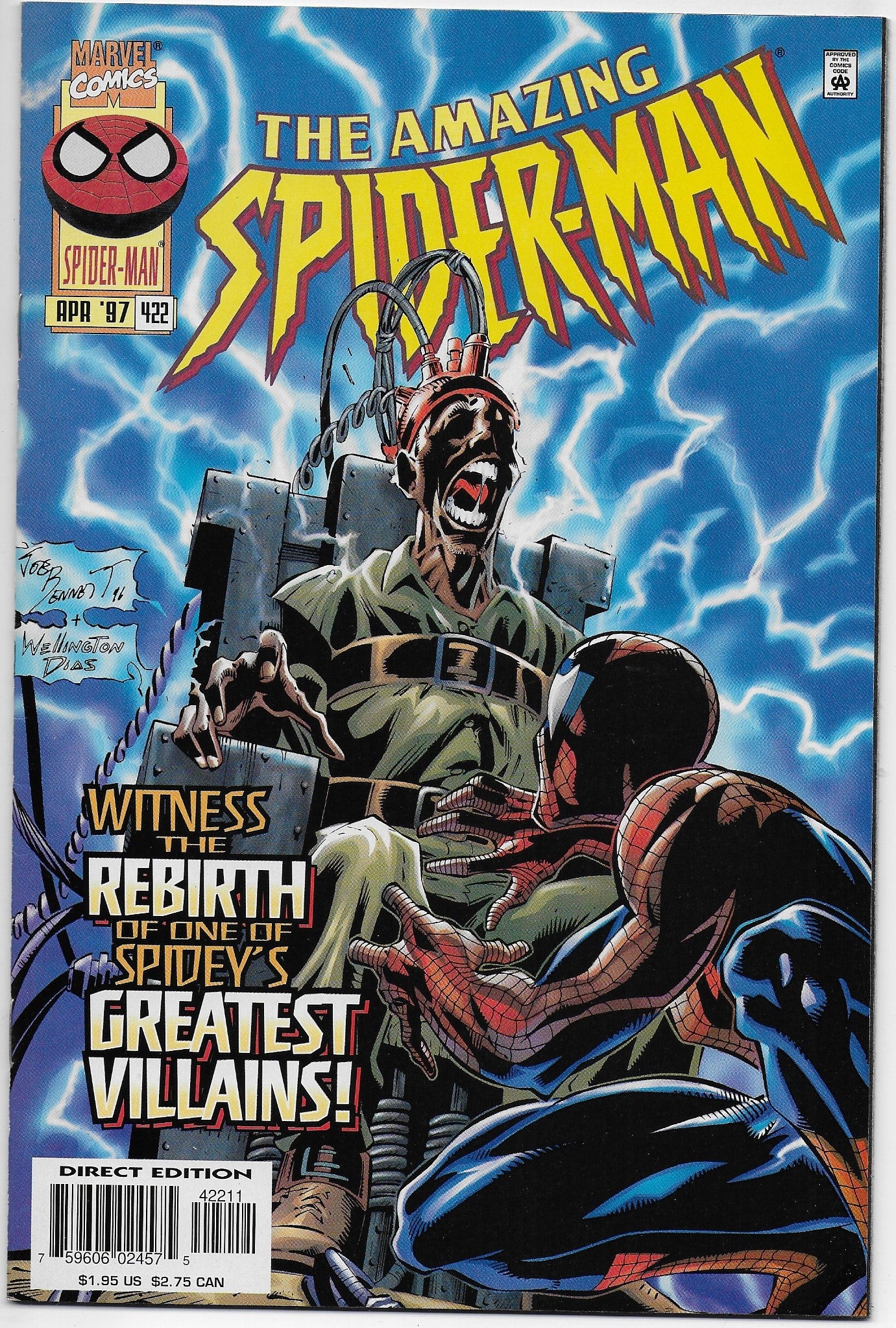 amazing spider-man 422