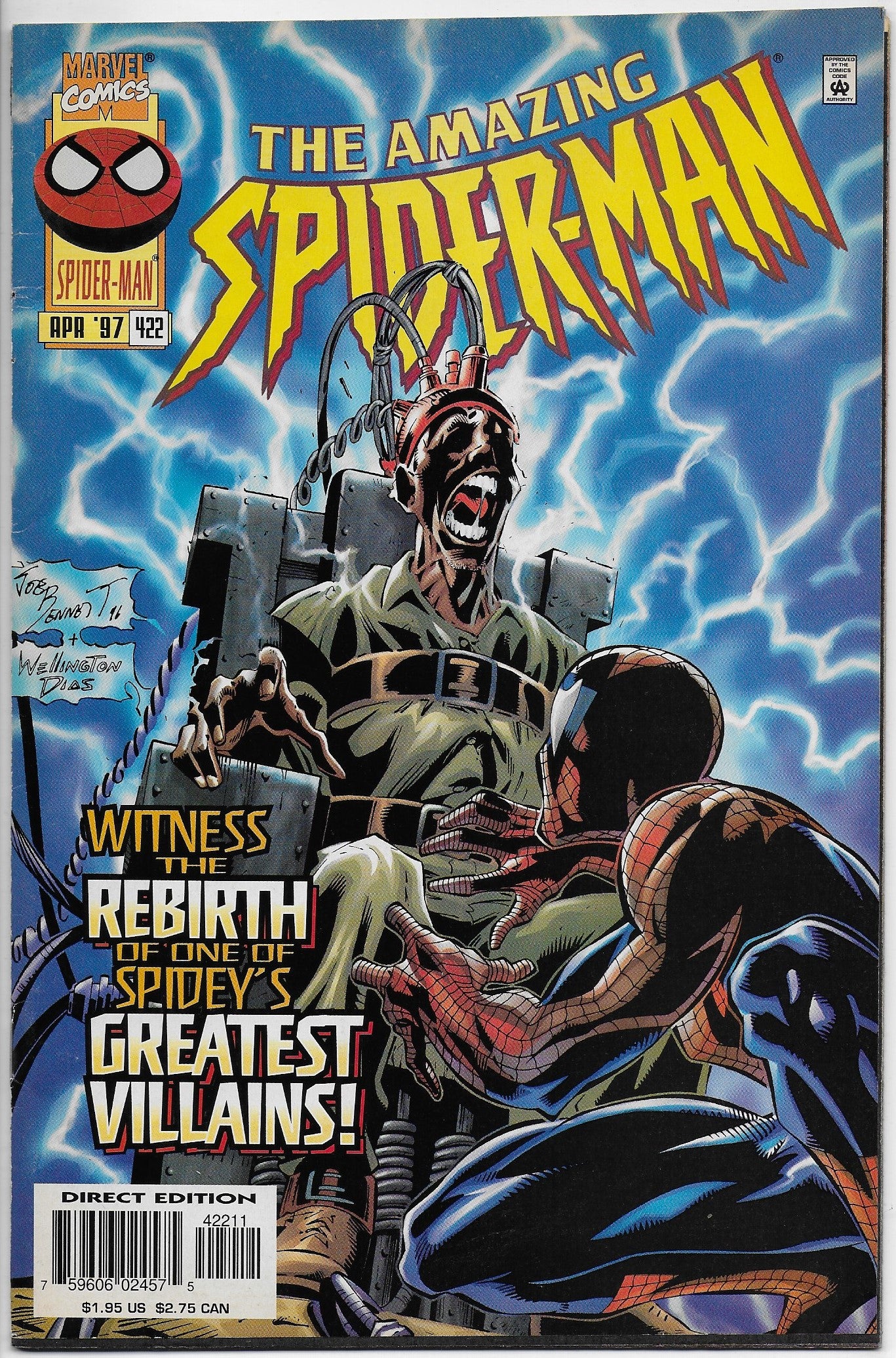 amazing spider-man 422