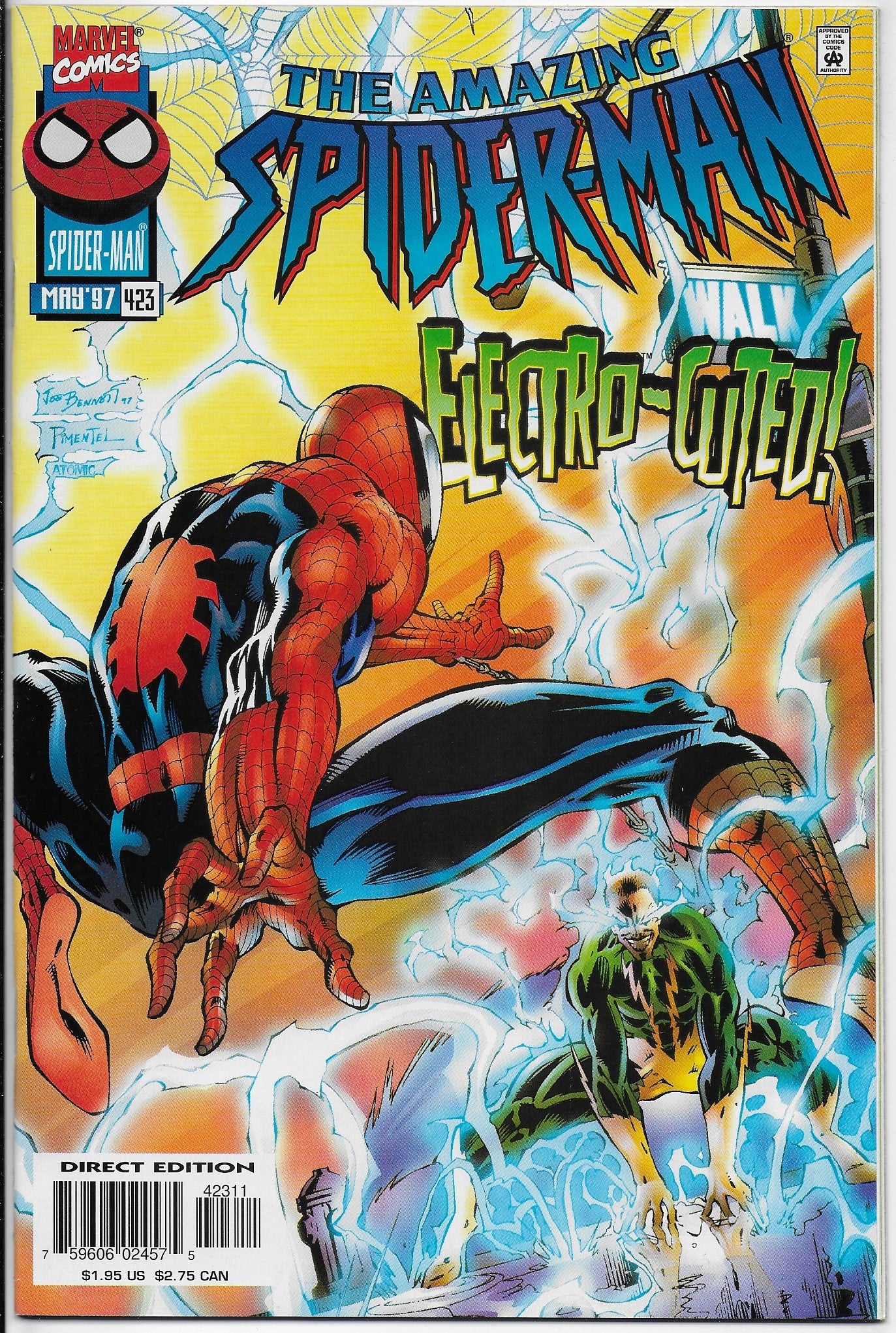 amazing spider-man 423