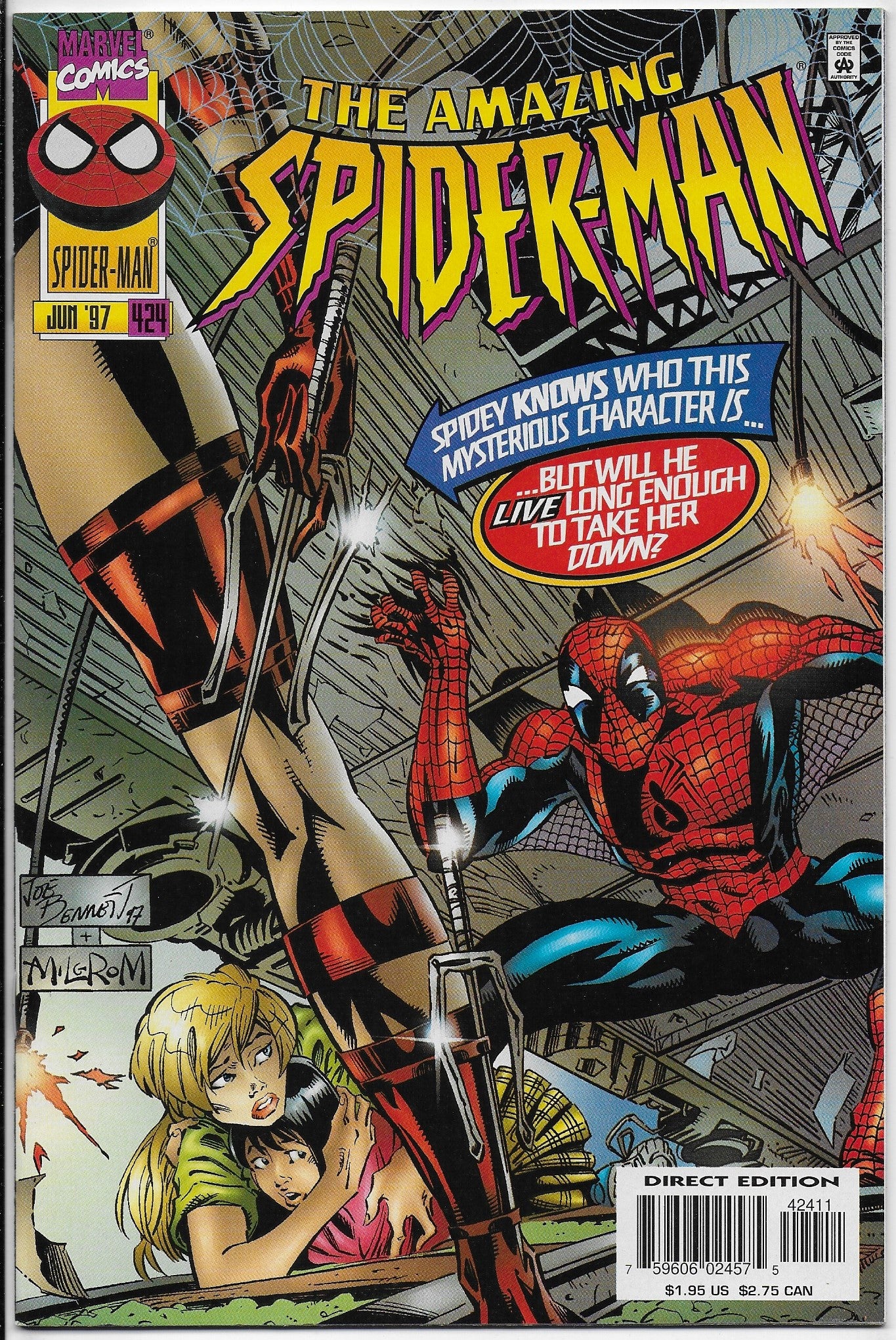 amazing spider-man 424