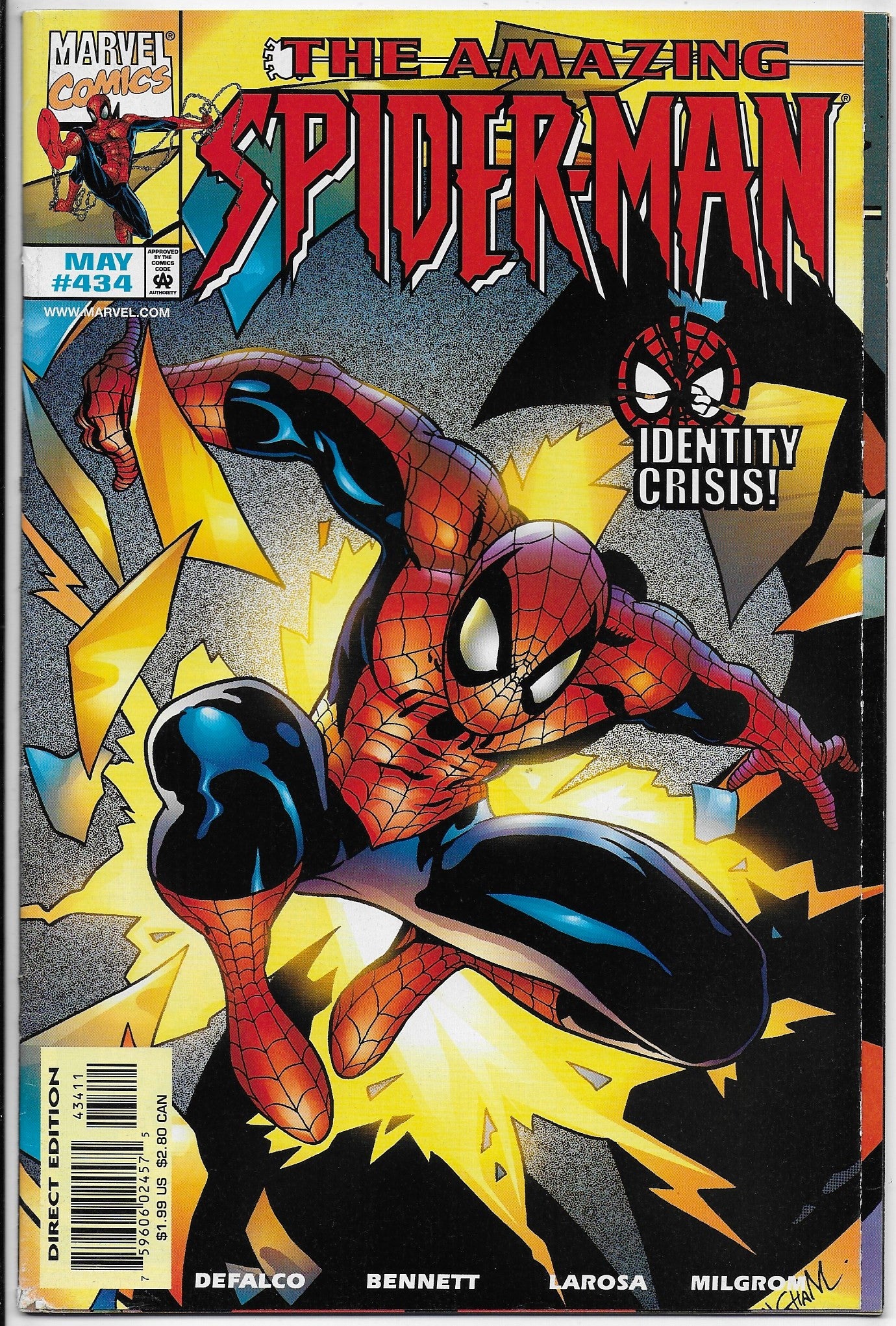 amazing spider-man 434