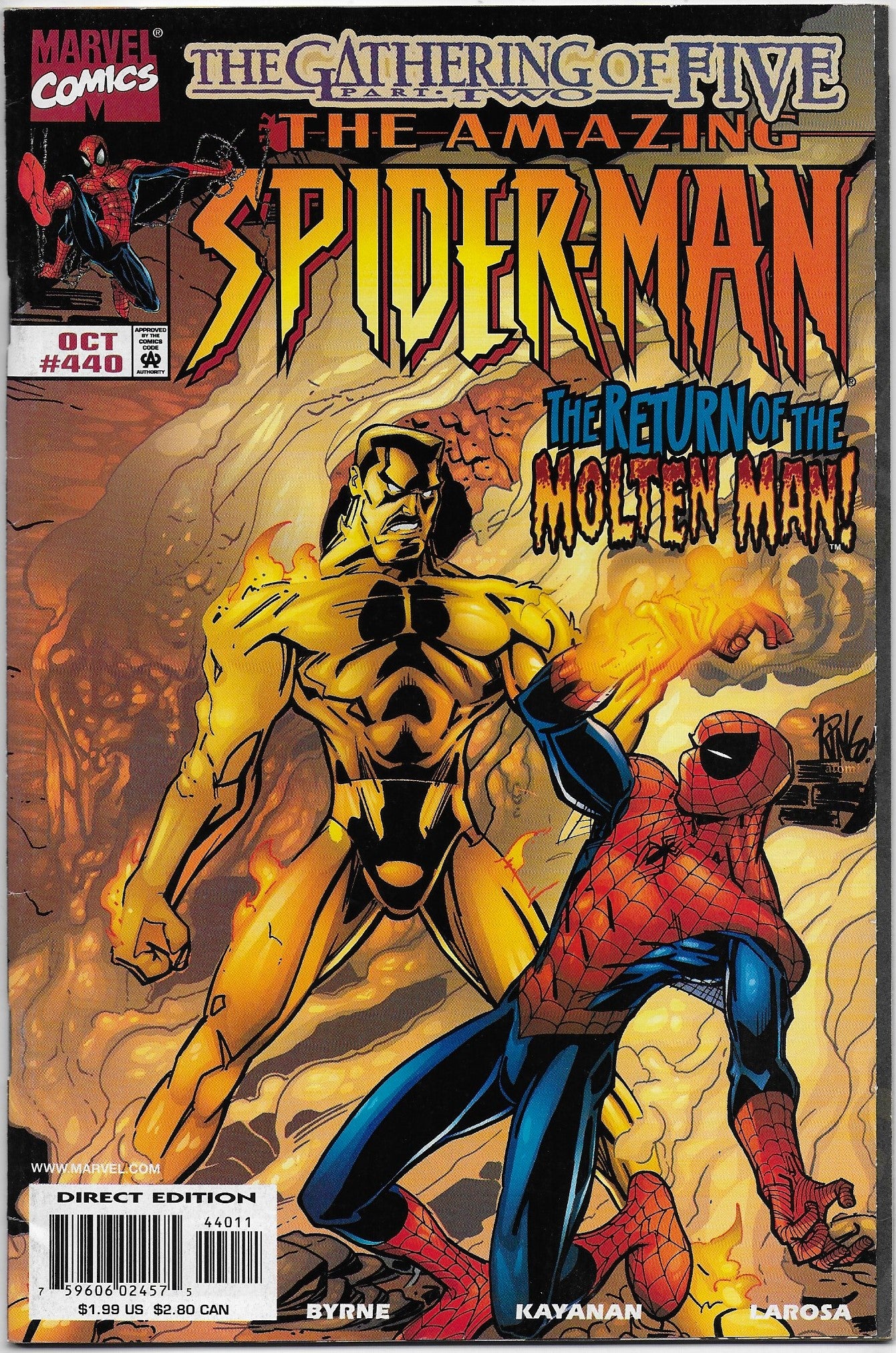 amazing spider-man 440